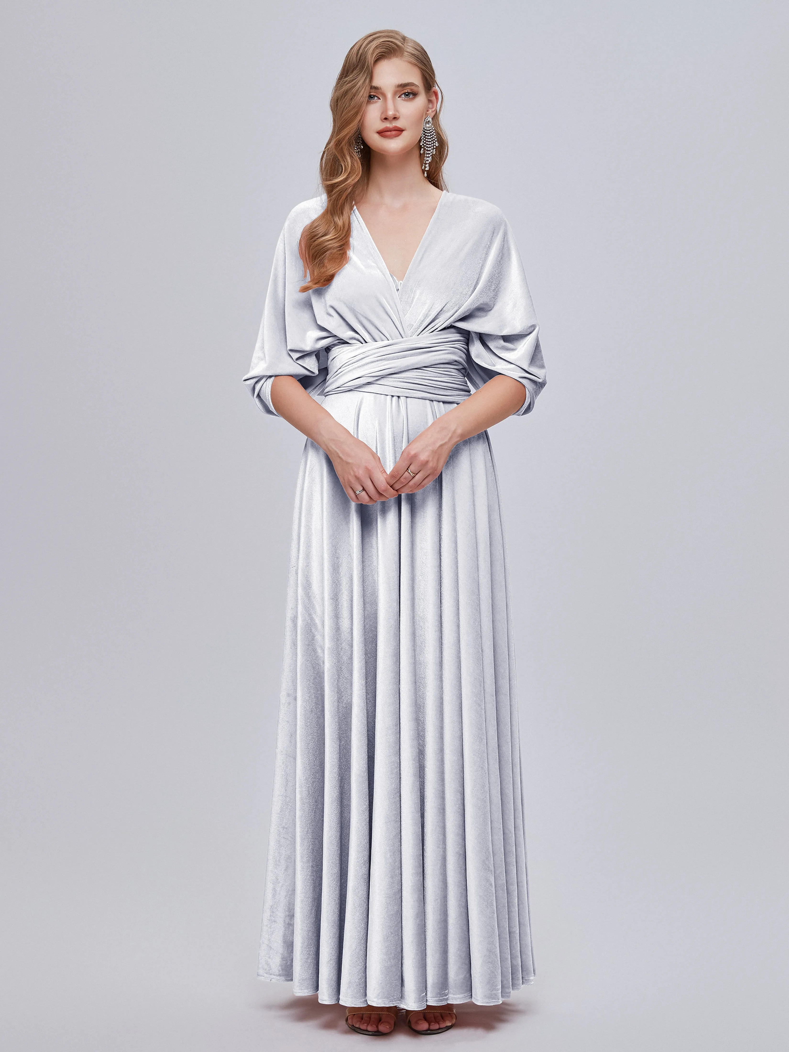 Juliet Gorgeous Convertible Velvet Bridesmaid Dresses
