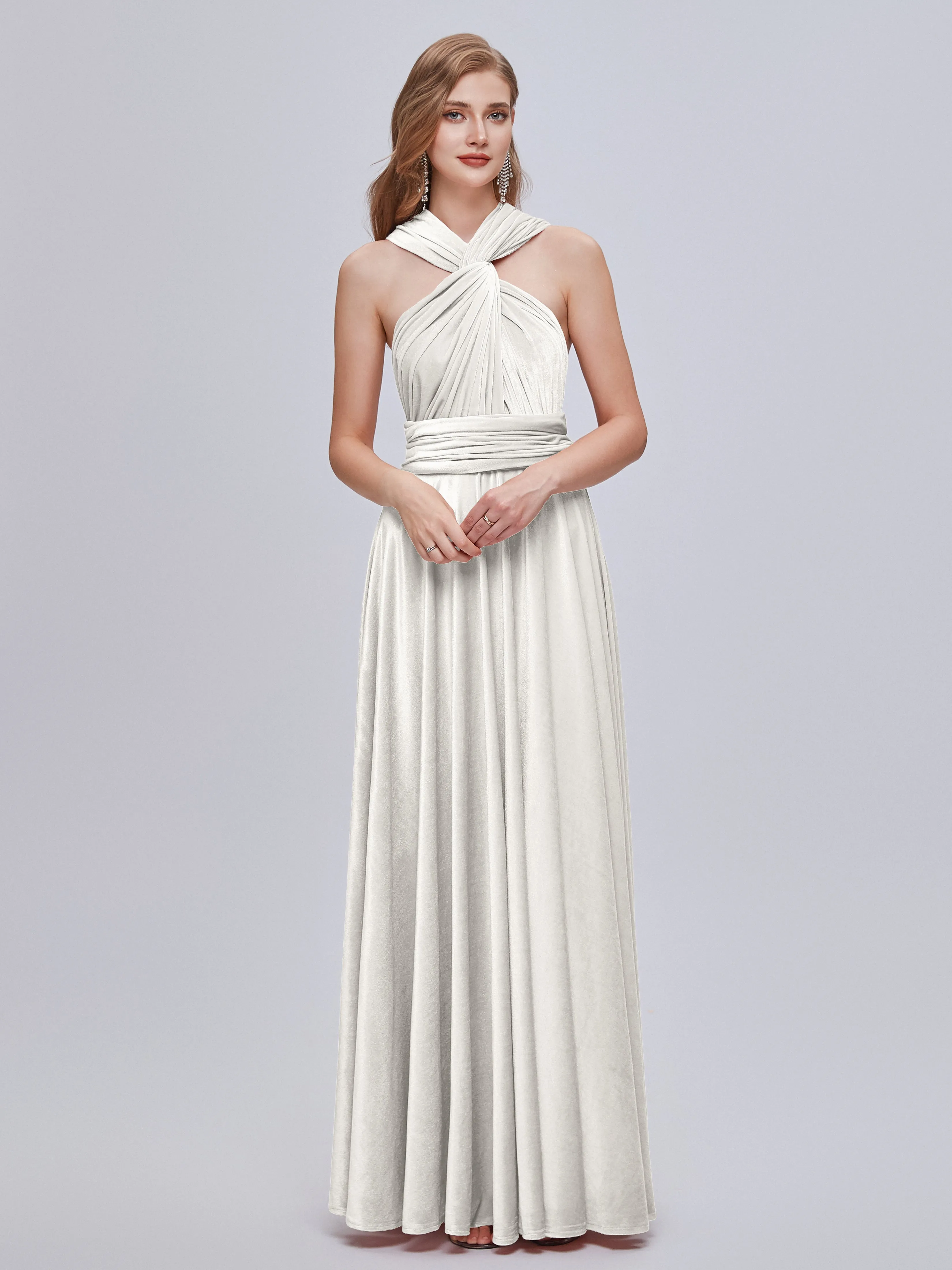 Juliet Gorgeous Convertible Velvet Bridesmaid Dresses