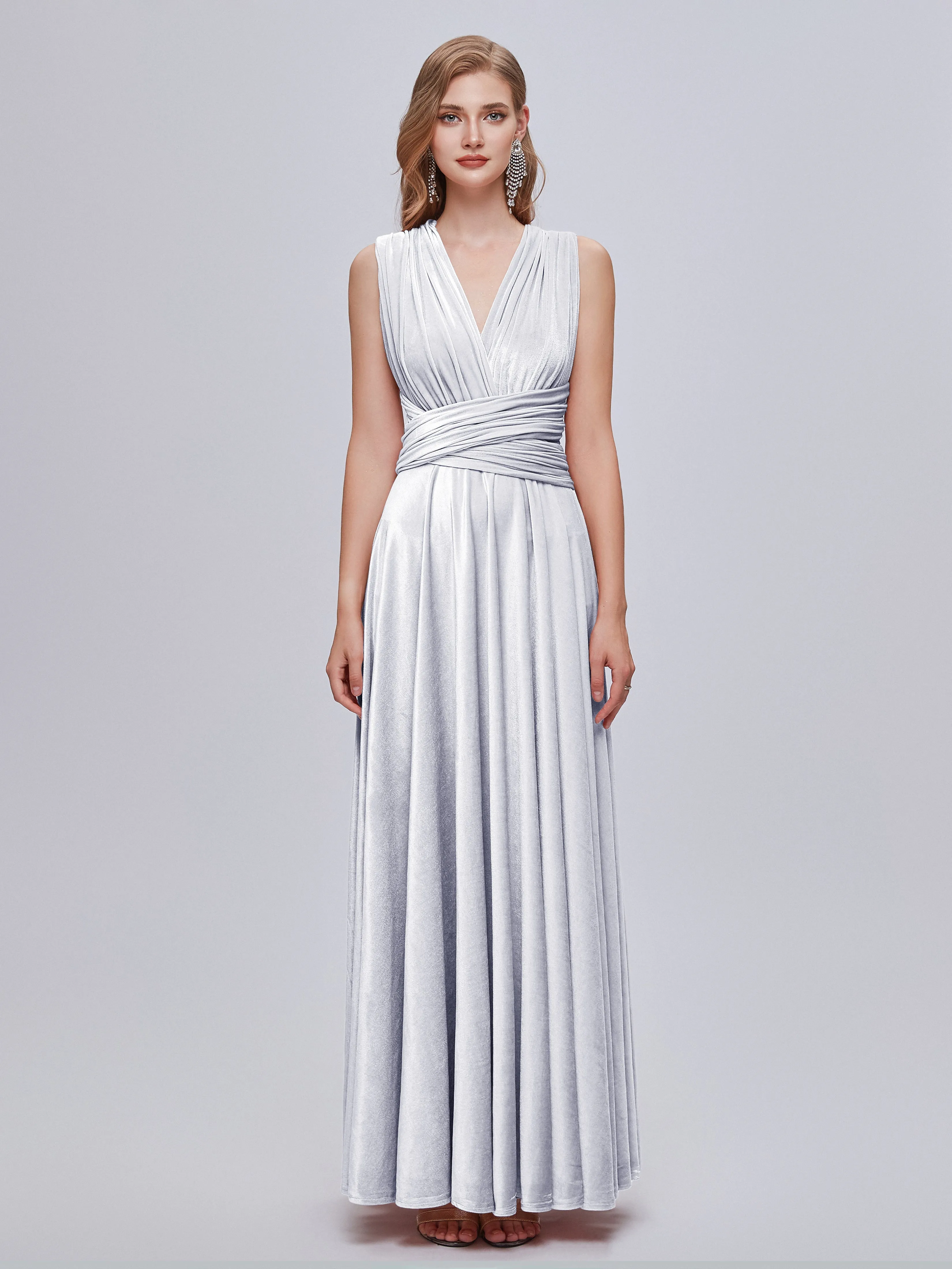 Juliet Gorgeous Convertible Velvet Bridesmaid Dresses
