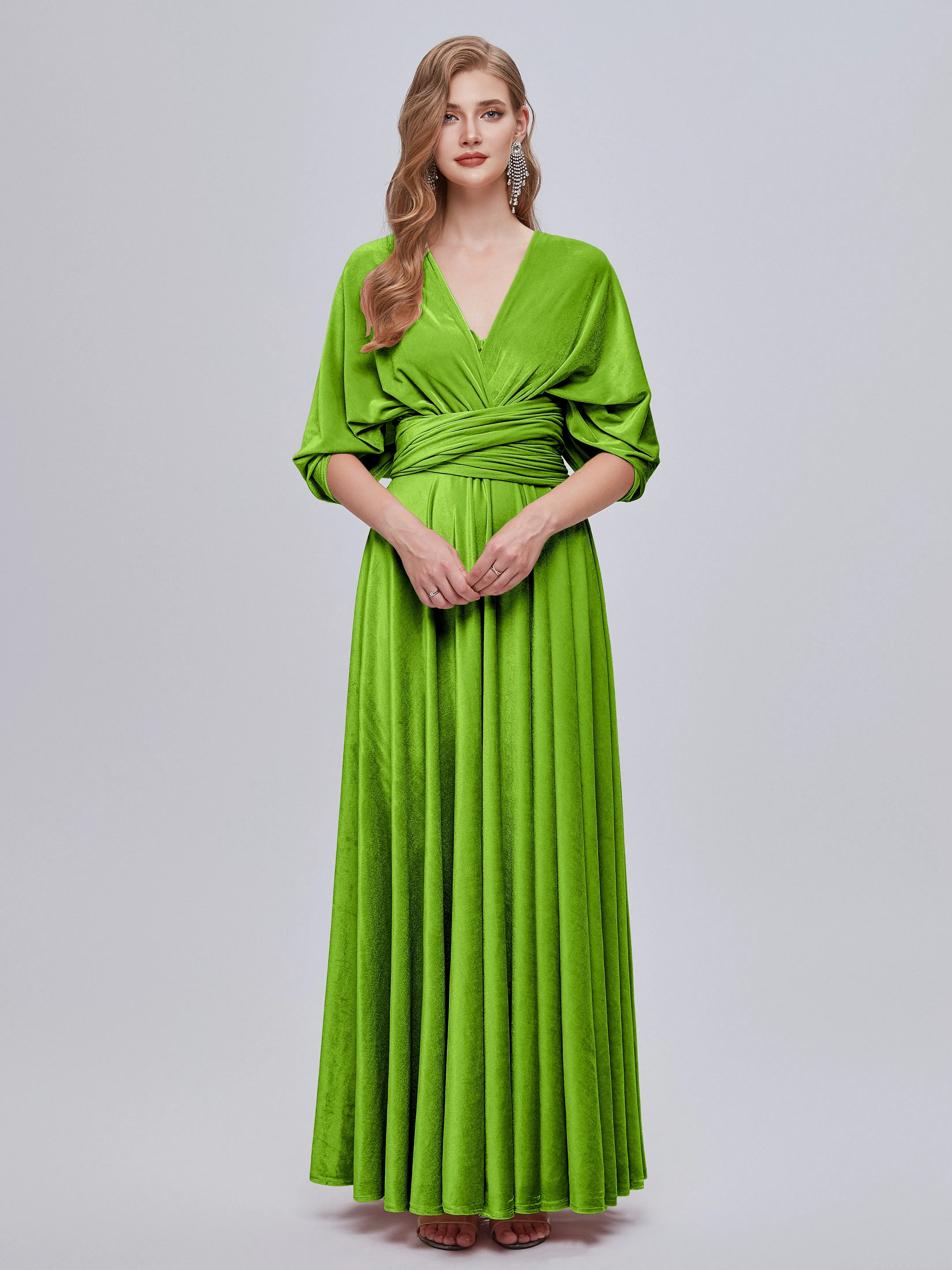 Juliet Gorgeous Convertible Velvet Bridesmaid Dresses
