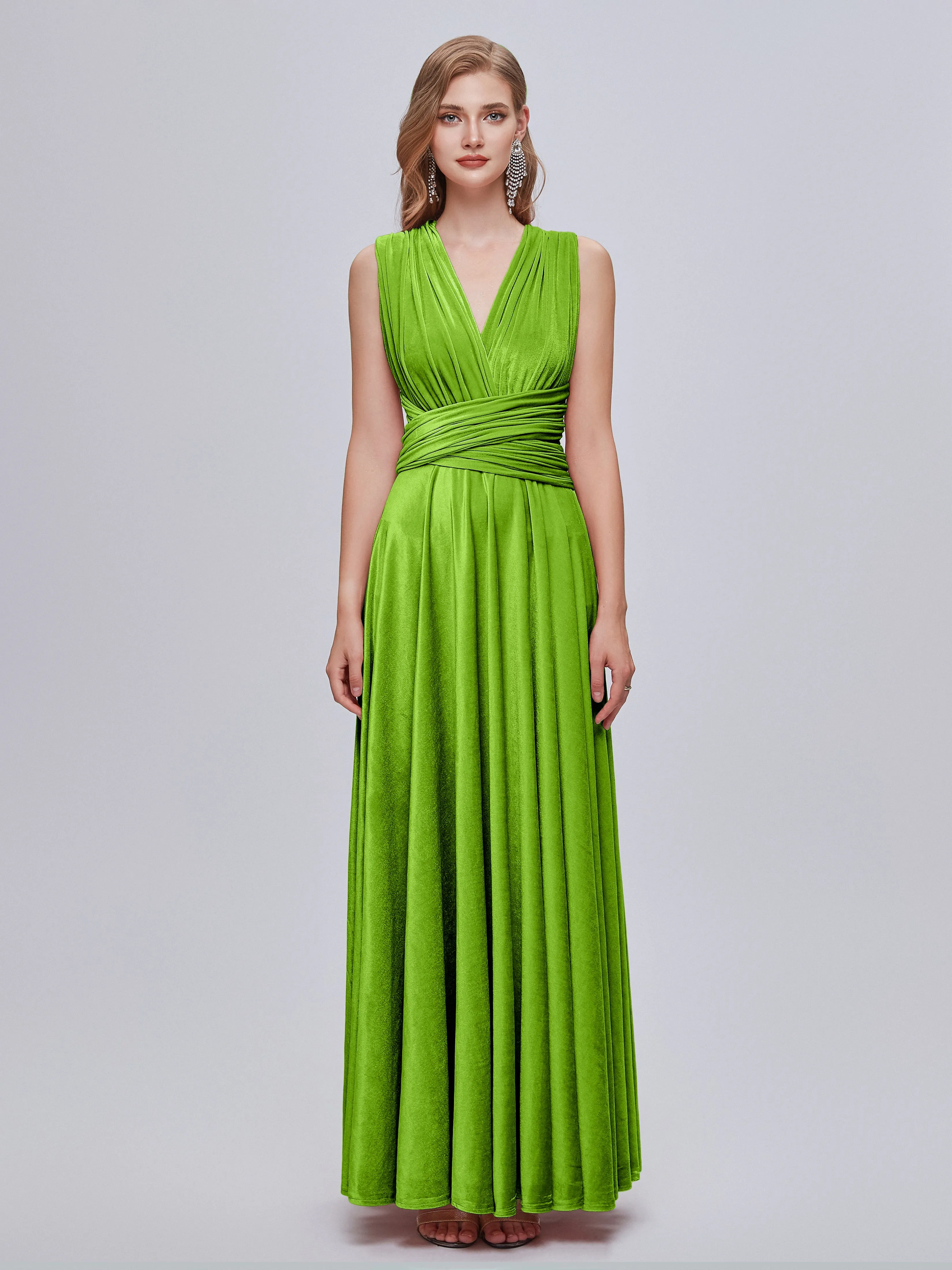 Juliet Gorgeous Convertible Velvet Bridesmaid Dresses