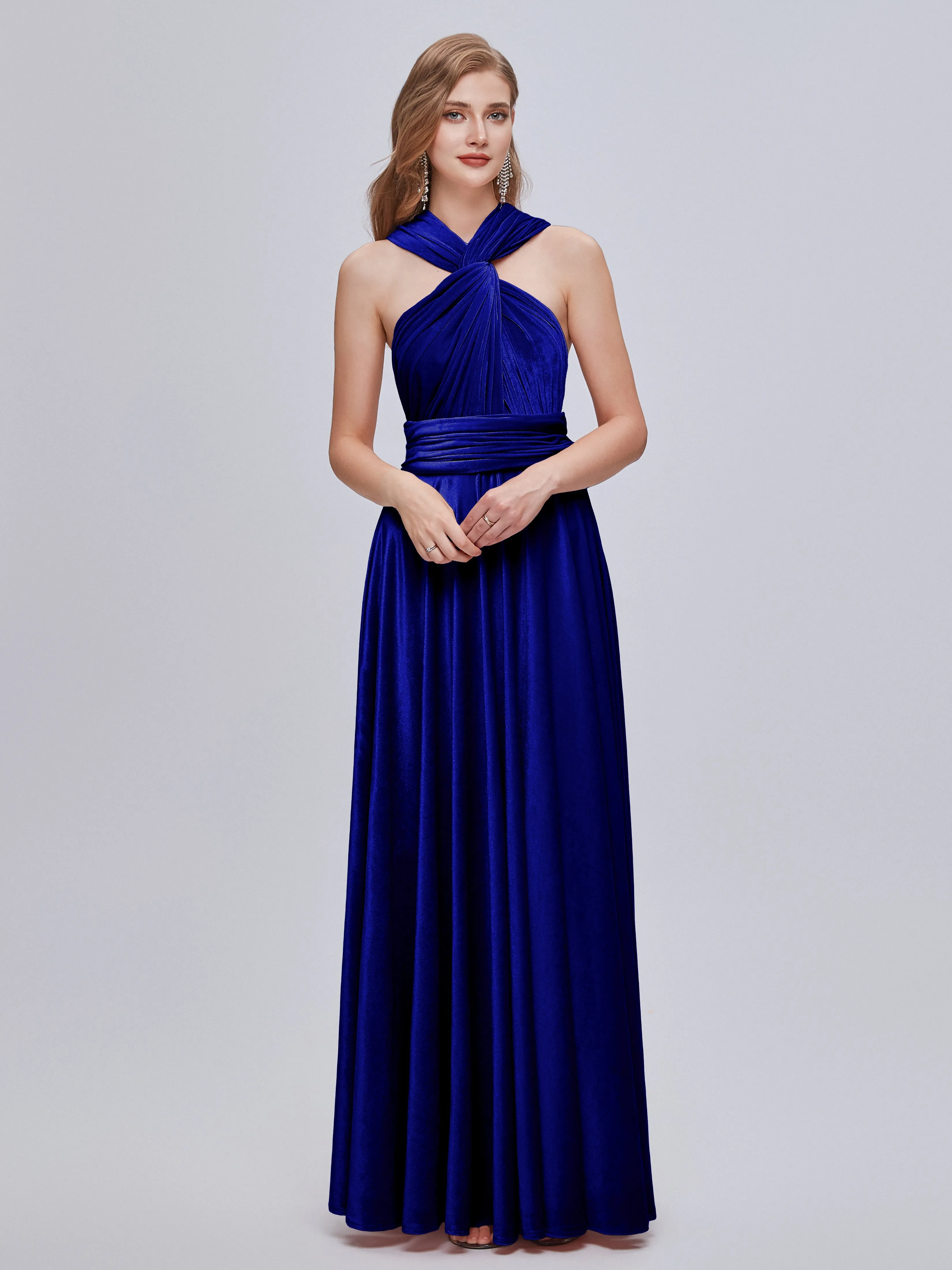 Juliet Gorgeous Convertible Velvet Bridesmaid Dresses