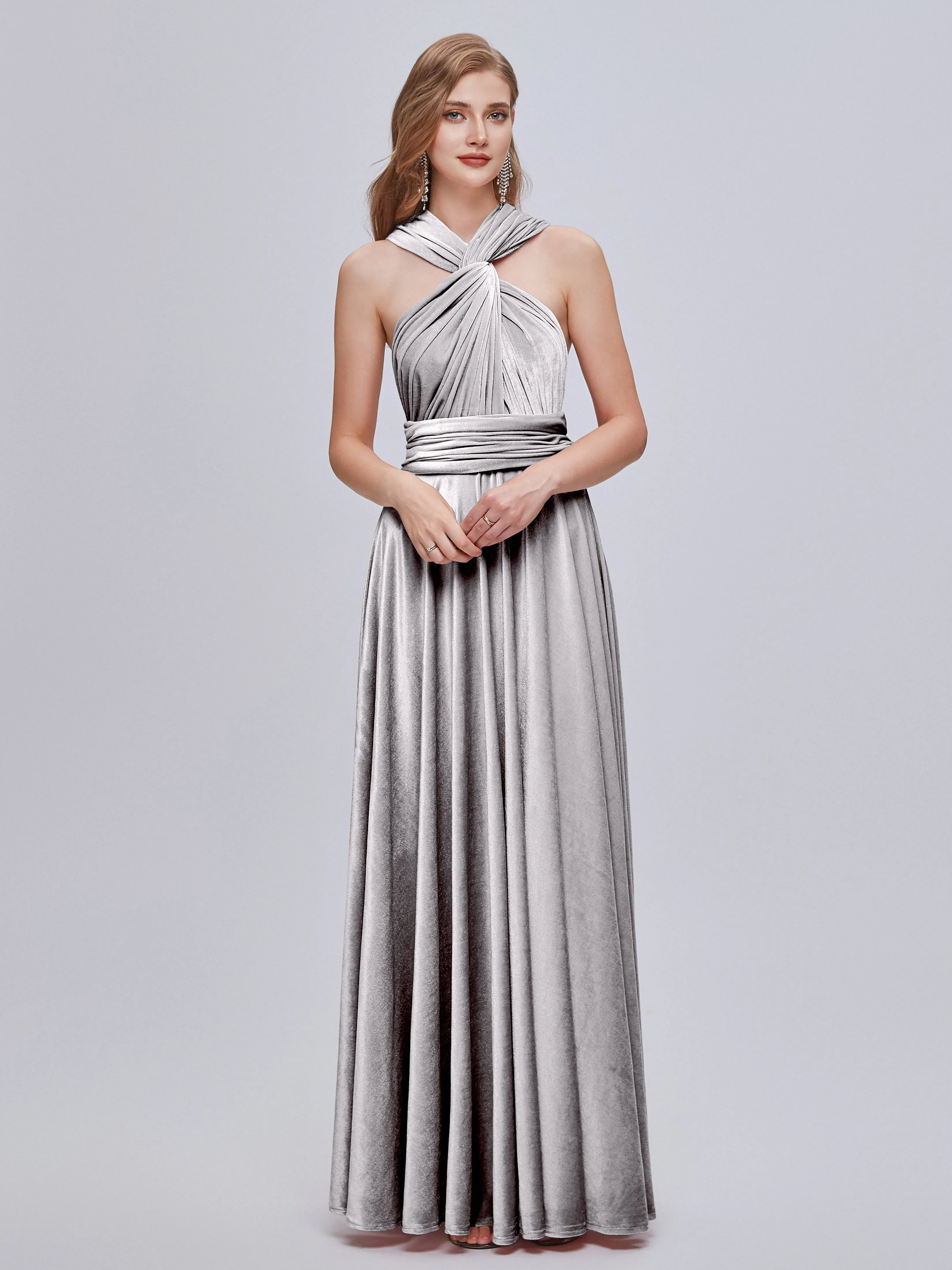 Juliet Gorgeous Convertible Velvet Bridesmaid Dresses