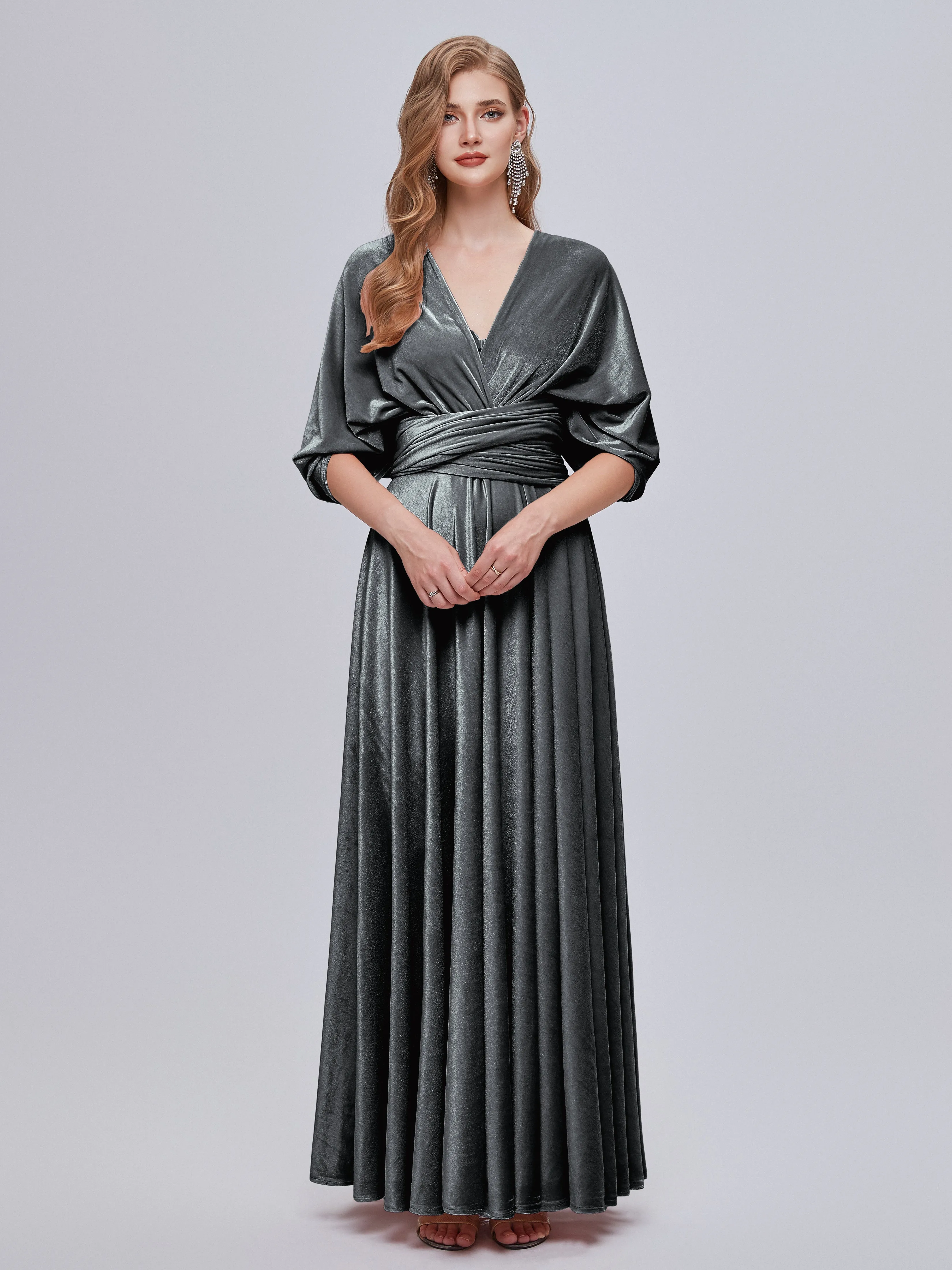 Juliet Gorgeous Convertible Velvet Bridesmaid Dresses
