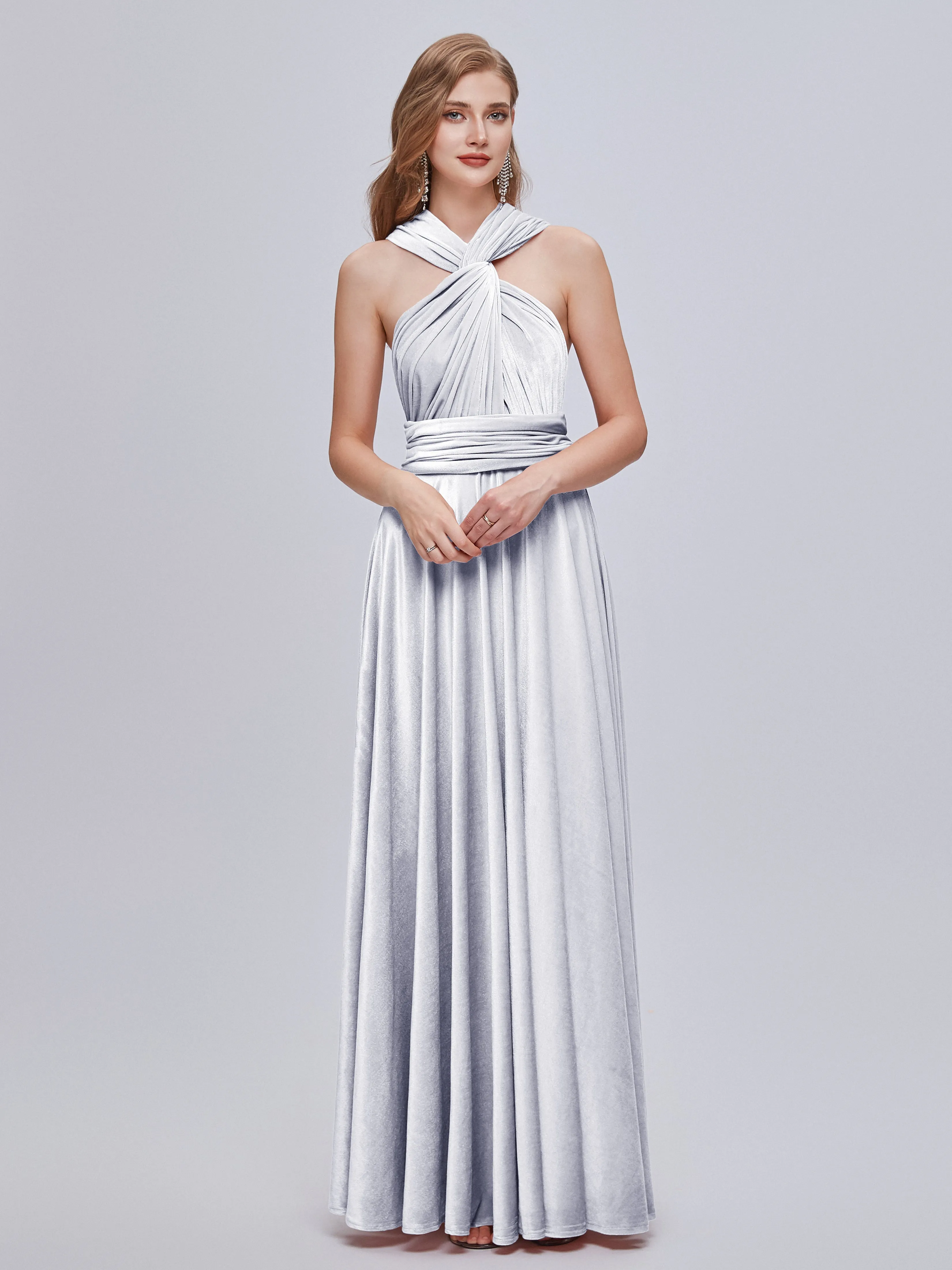 Juliet Gorgeous Convertible Velvet Bridesmaid Dresses