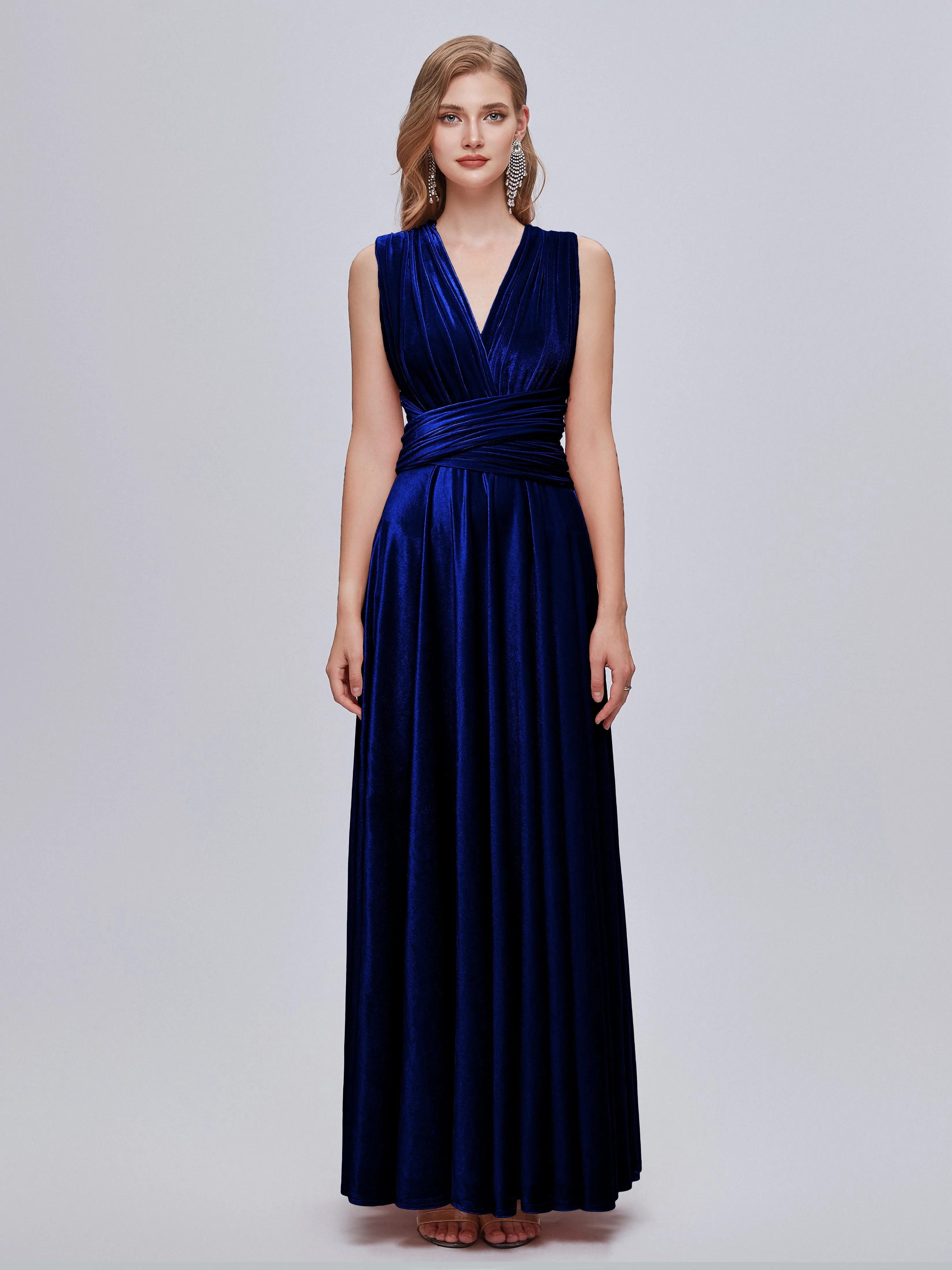 Juliet Gorgeous Convertible Velvet Bridesmaid Dresses