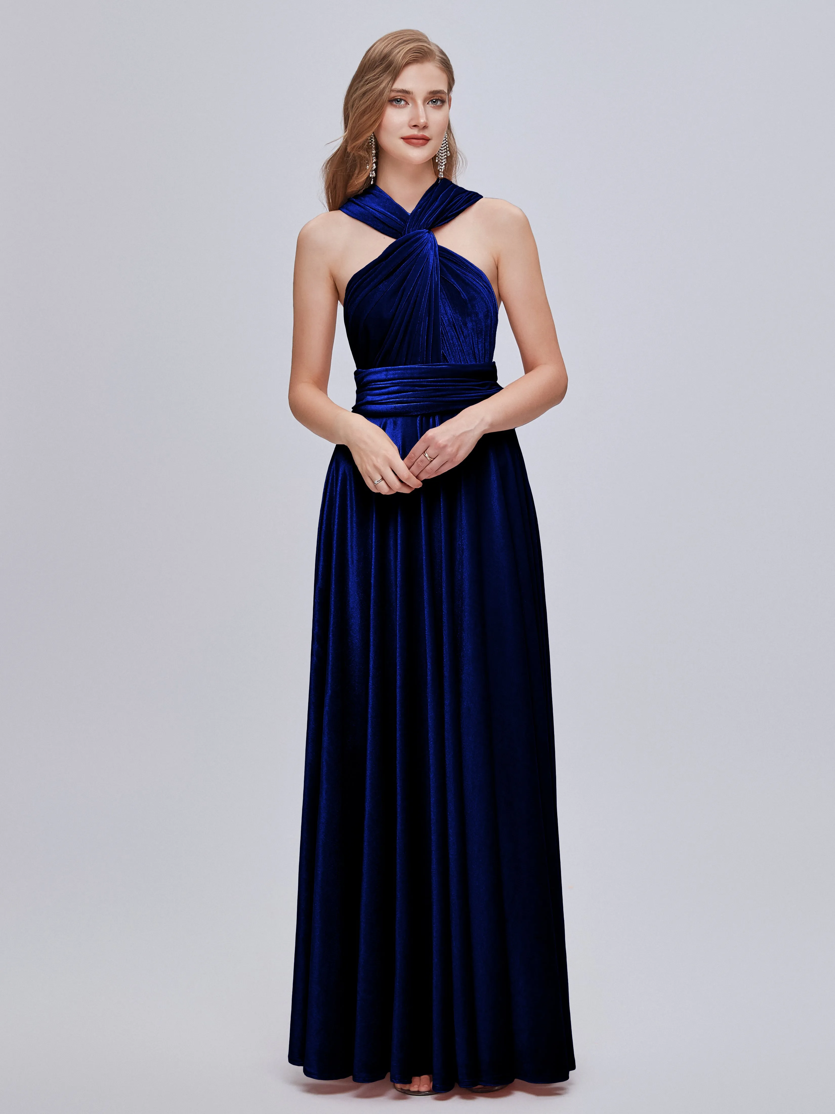 Juliet Gorgeous Convertible Velvet Bridesmaid Dresses