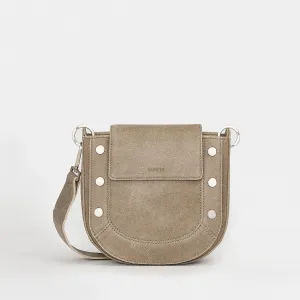 KAYCE SADDLE MED - Pewter/Brushed Silver