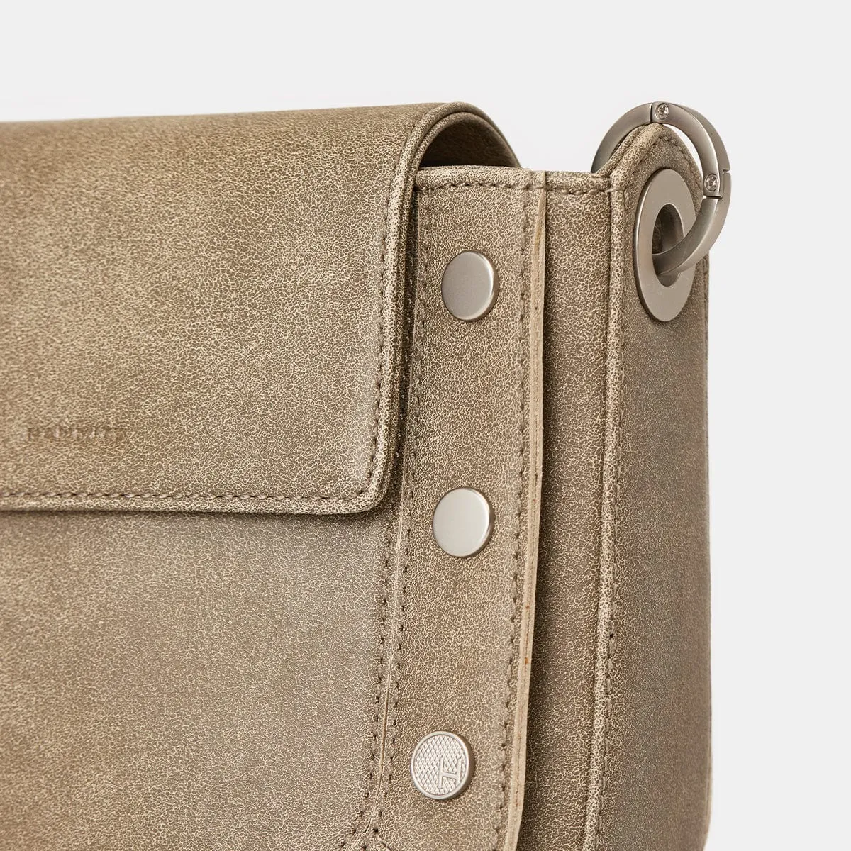 KAYCE SADDLE MED - Pewter/Brushed Silver