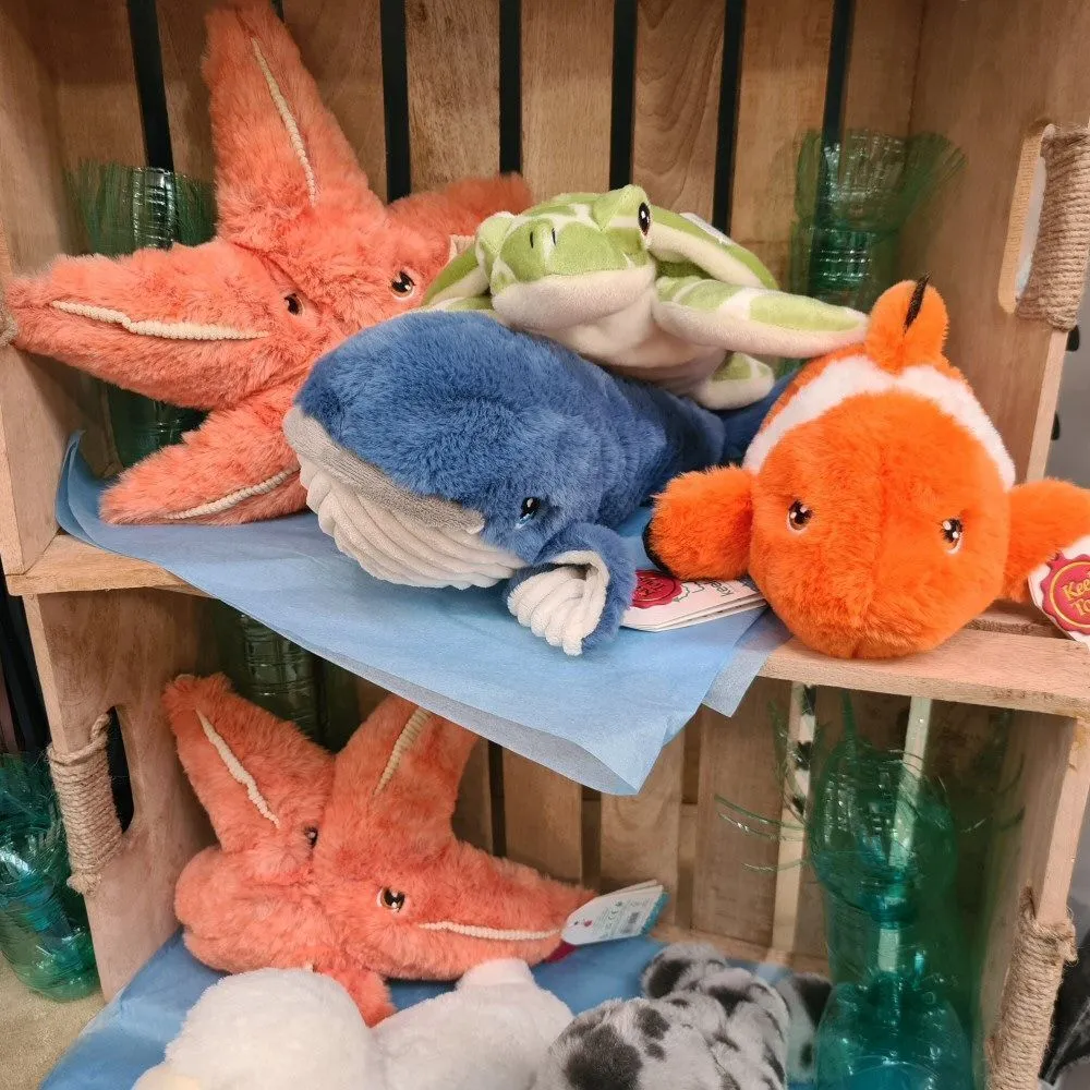 Keeleco 25cm Eco-Friendly Whale Soft Toy
