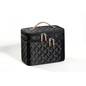 Kemi Makeup Case Diamond Black
