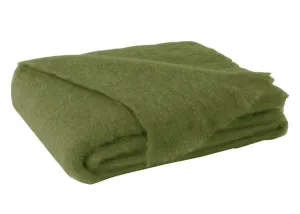 Lands Downunder Mohair Throw- Fern