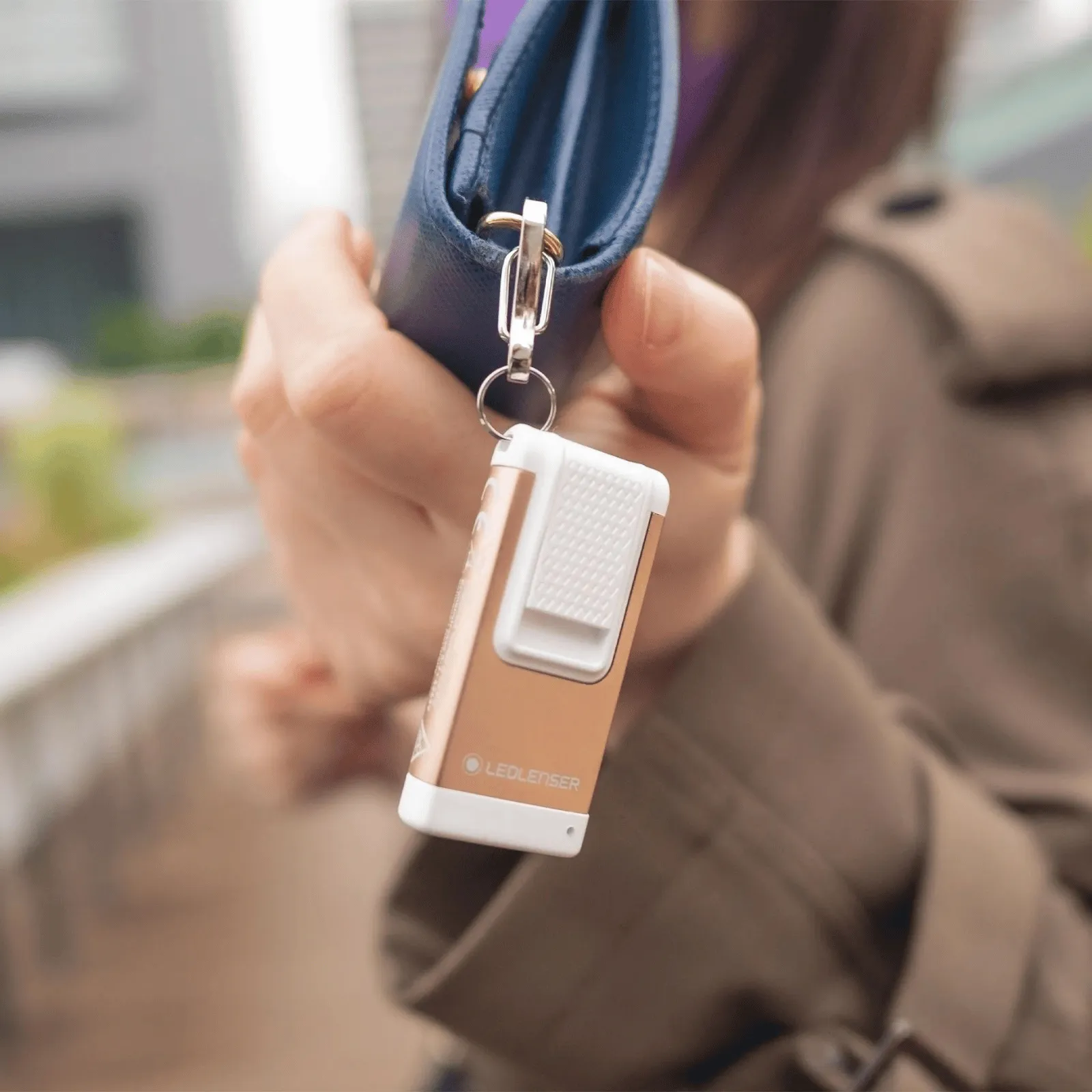 LedLenser K6R Safety Rechargeable Key-ring (400lm)