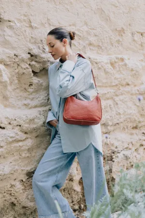 Lily Shoulder Bag - Brick