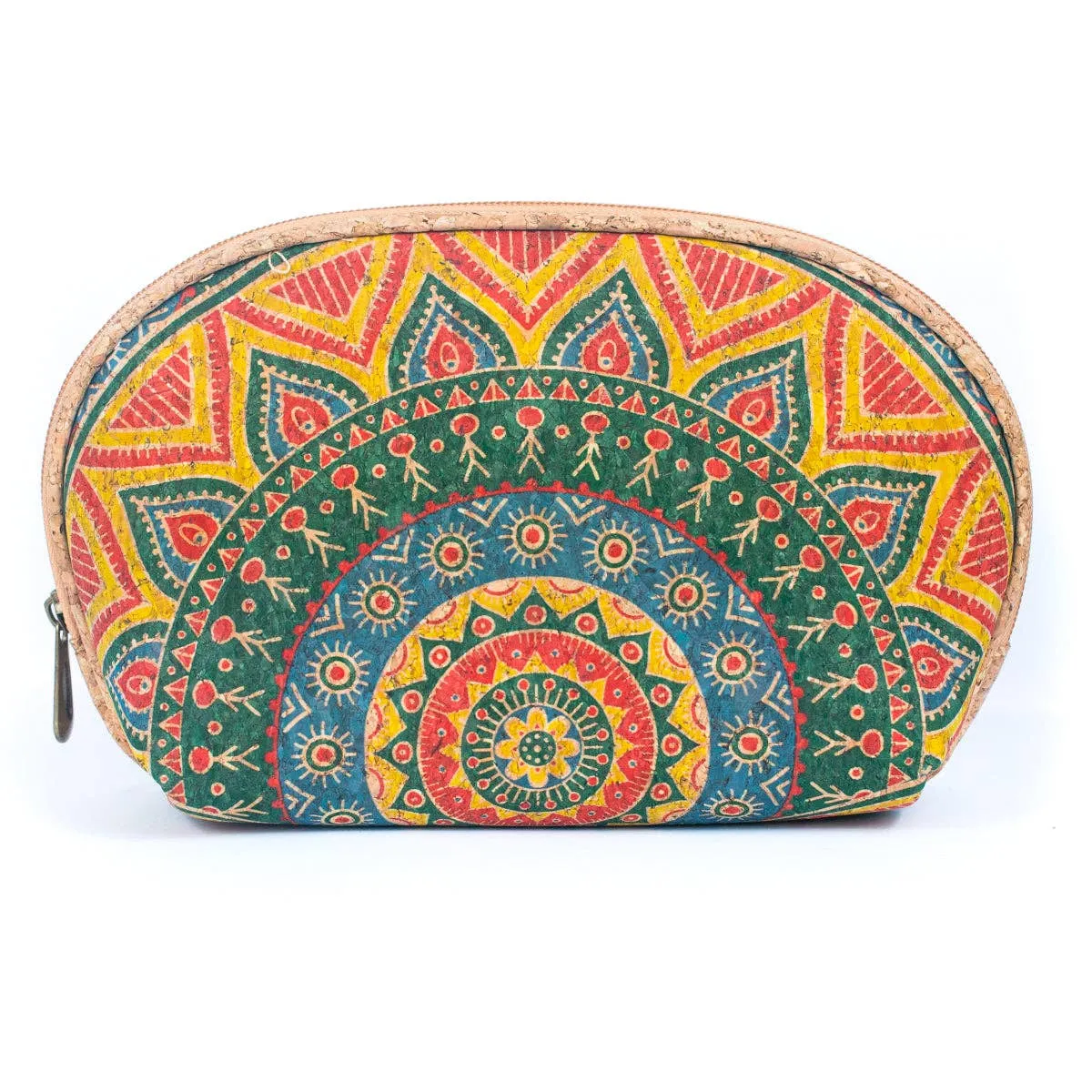 Luxury Women's 3-Piece Cork Cosmetic Bag Set BAG-2267