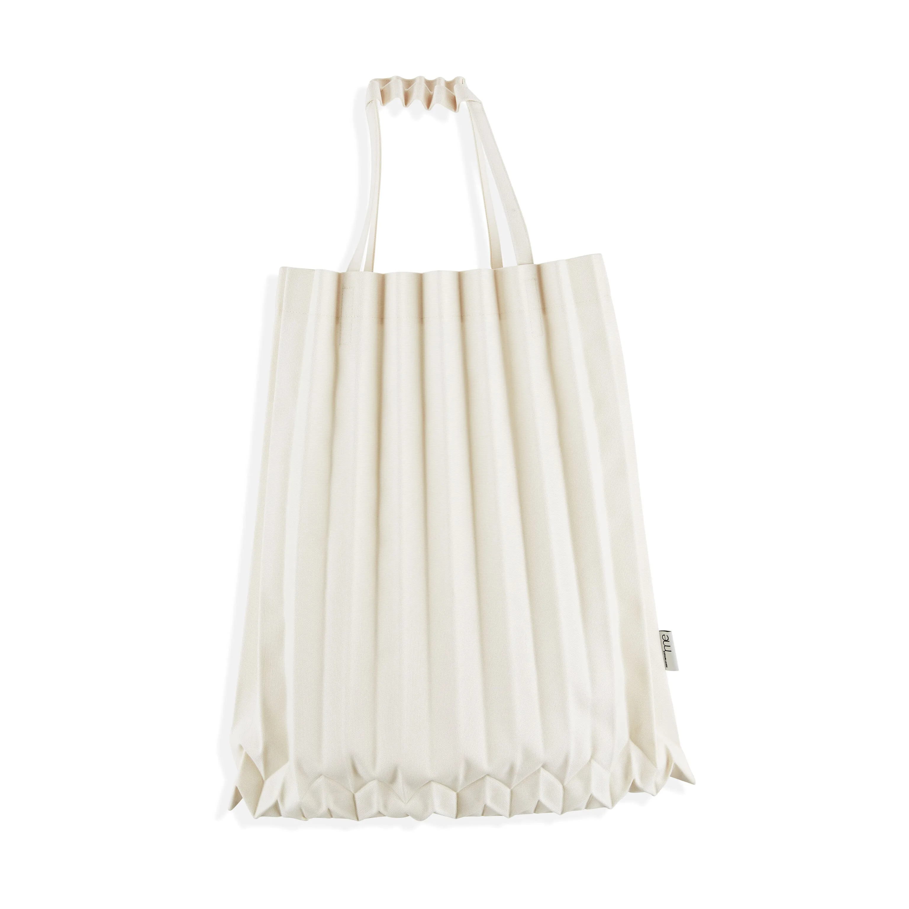me ISSEY MIYAKE Recycled Polyester Trunk Pleats Bag - Off White