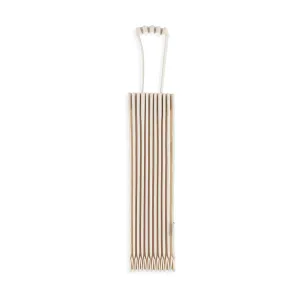 me ISSEY MIYAKE Recycled Polyester Trunk Pleats Bag - Off White
