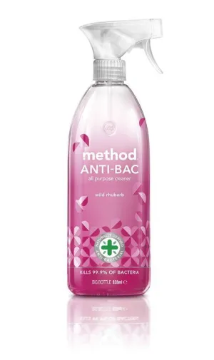 Method Anti-Bac Cleaner Wild Rhubarb 828ml