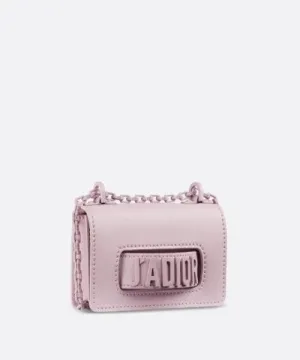 Mini J’Adior Pink Ultra Matte Flap Bag