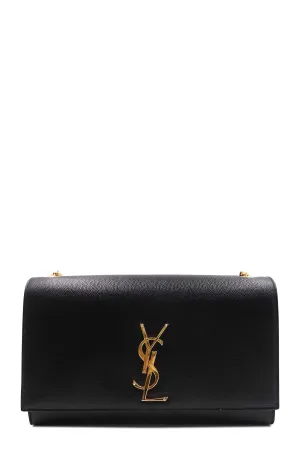 Monogram Medium Kate Black With Gold Hardware
