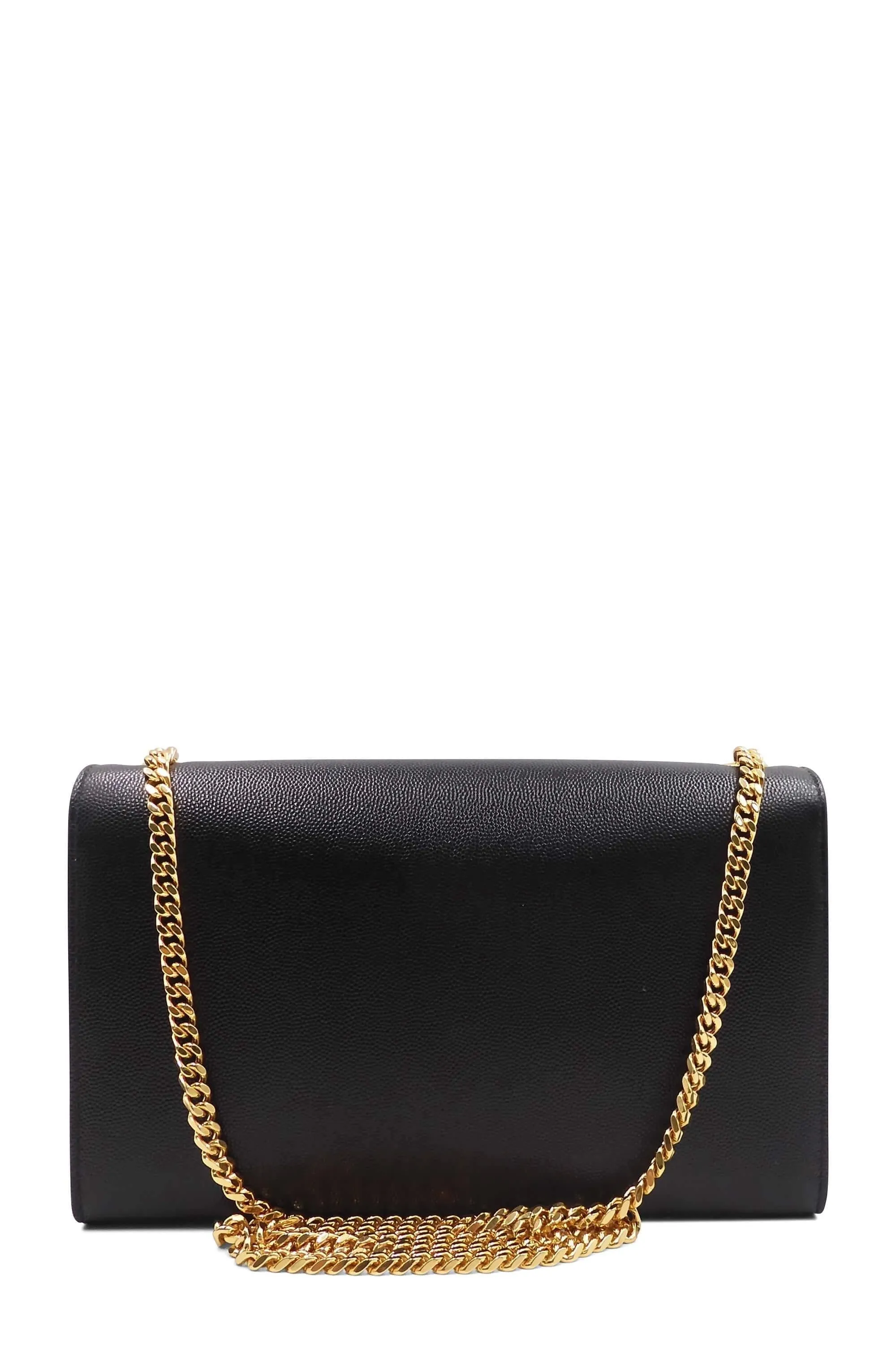 Monogram Medium Kate Black With Gold Hardware