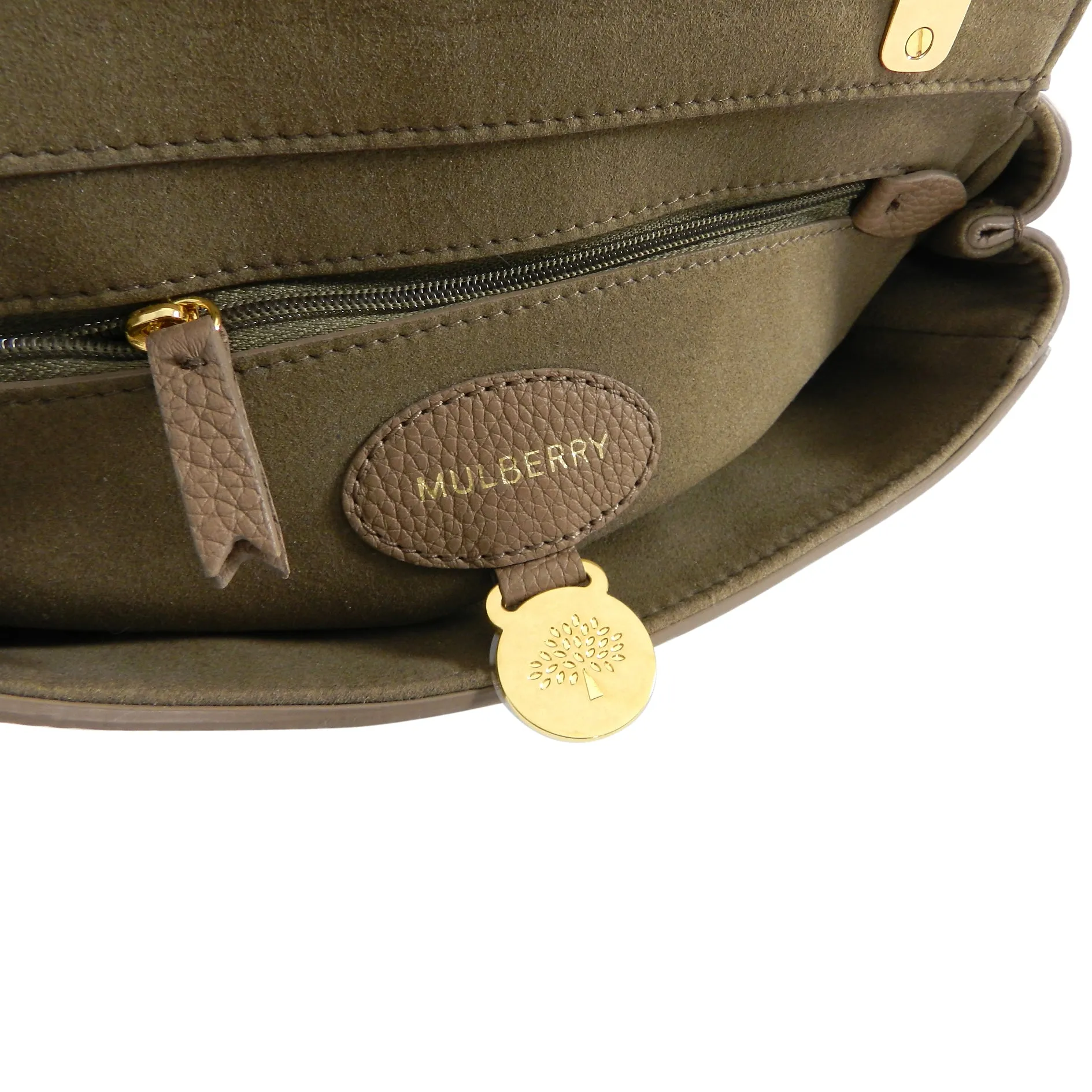 Mulberry Beige Small Lily Crossbody Bag