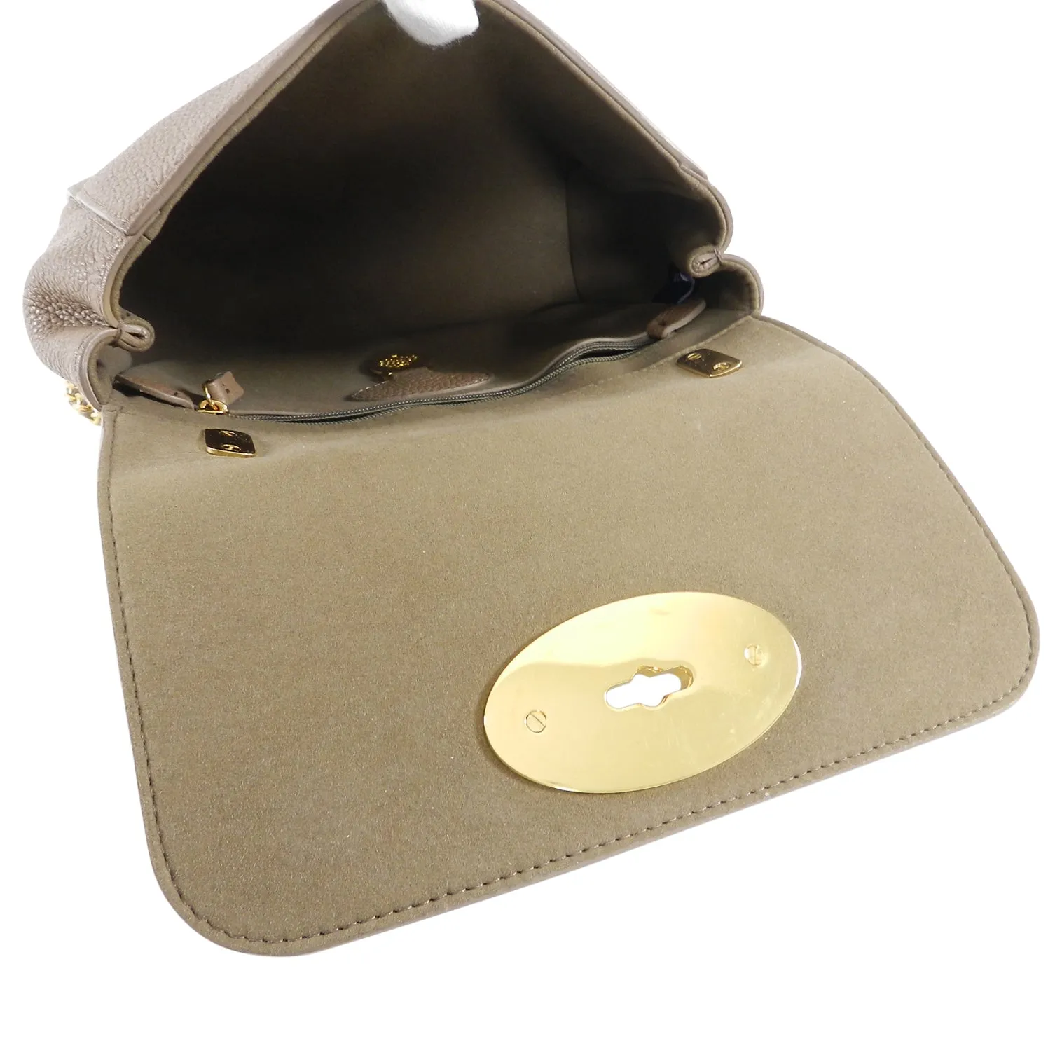 Mulberry Beige Small Lily Crossbody Bag