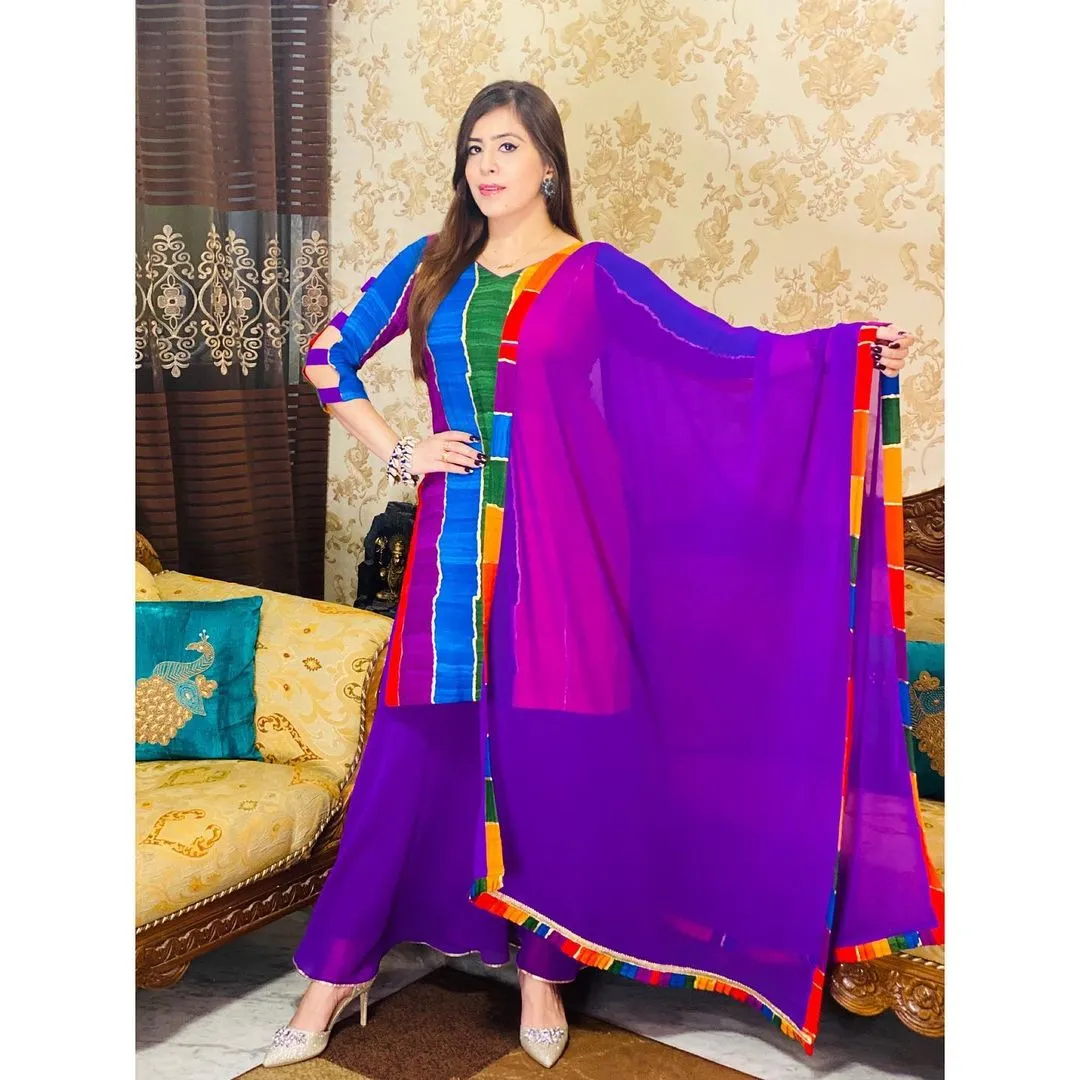 Multicoloured Gorgeous Suit