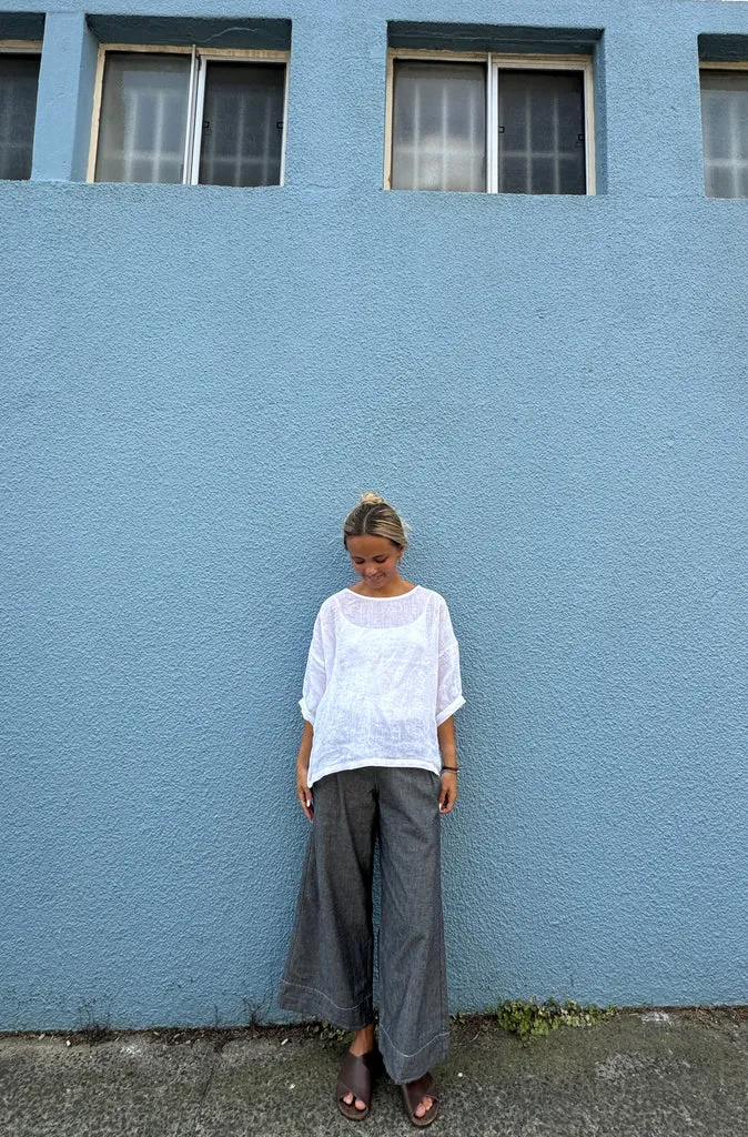 Muse Jane Top in White