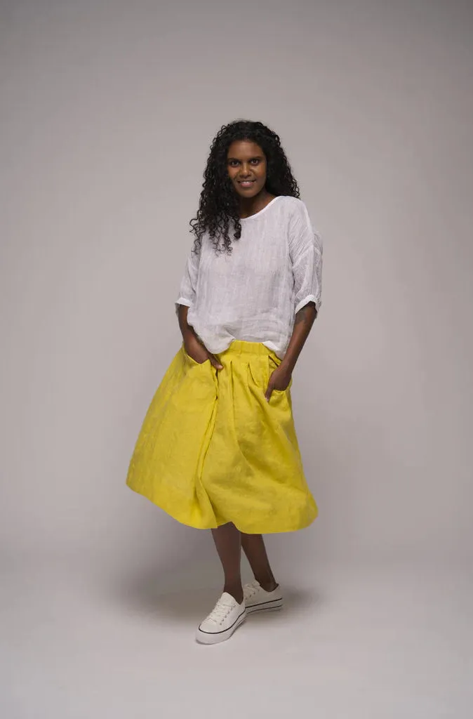 Muse Jane Top in White