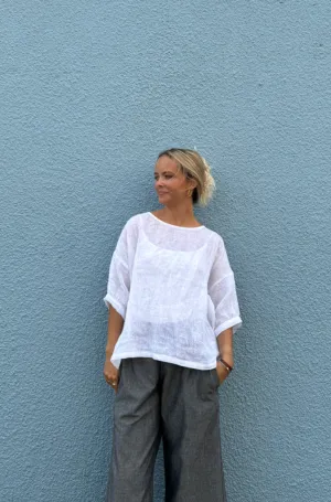 Muse Jane Top in White