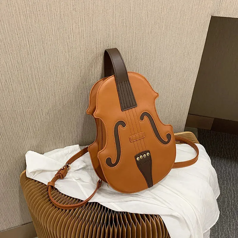 Music Tote Bag Violin Purse