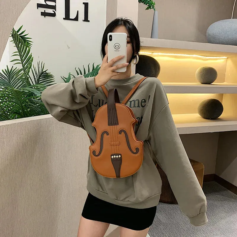 Music Tote Bag Violin Purse