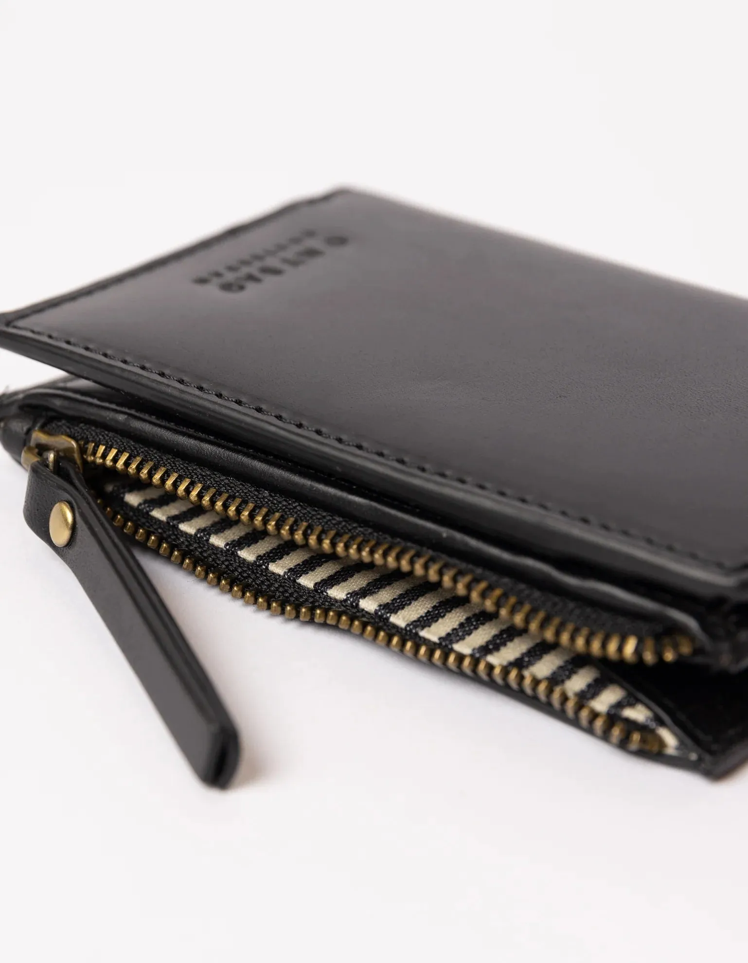 O My Bag - Jamie Wallet - Black Classic Leather