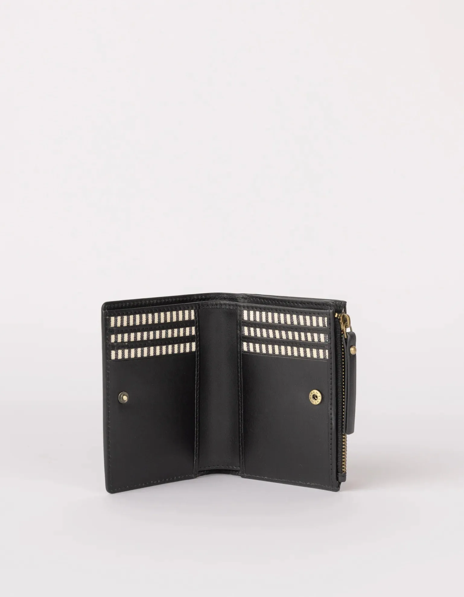 O My Bag - Jamie Wallet - Black Classic Leather