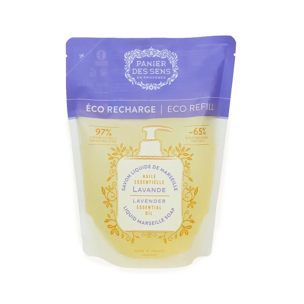 Panier Des Sens Liquid Marseille Soap Refill – Relaxing Lavender - 16.9oz