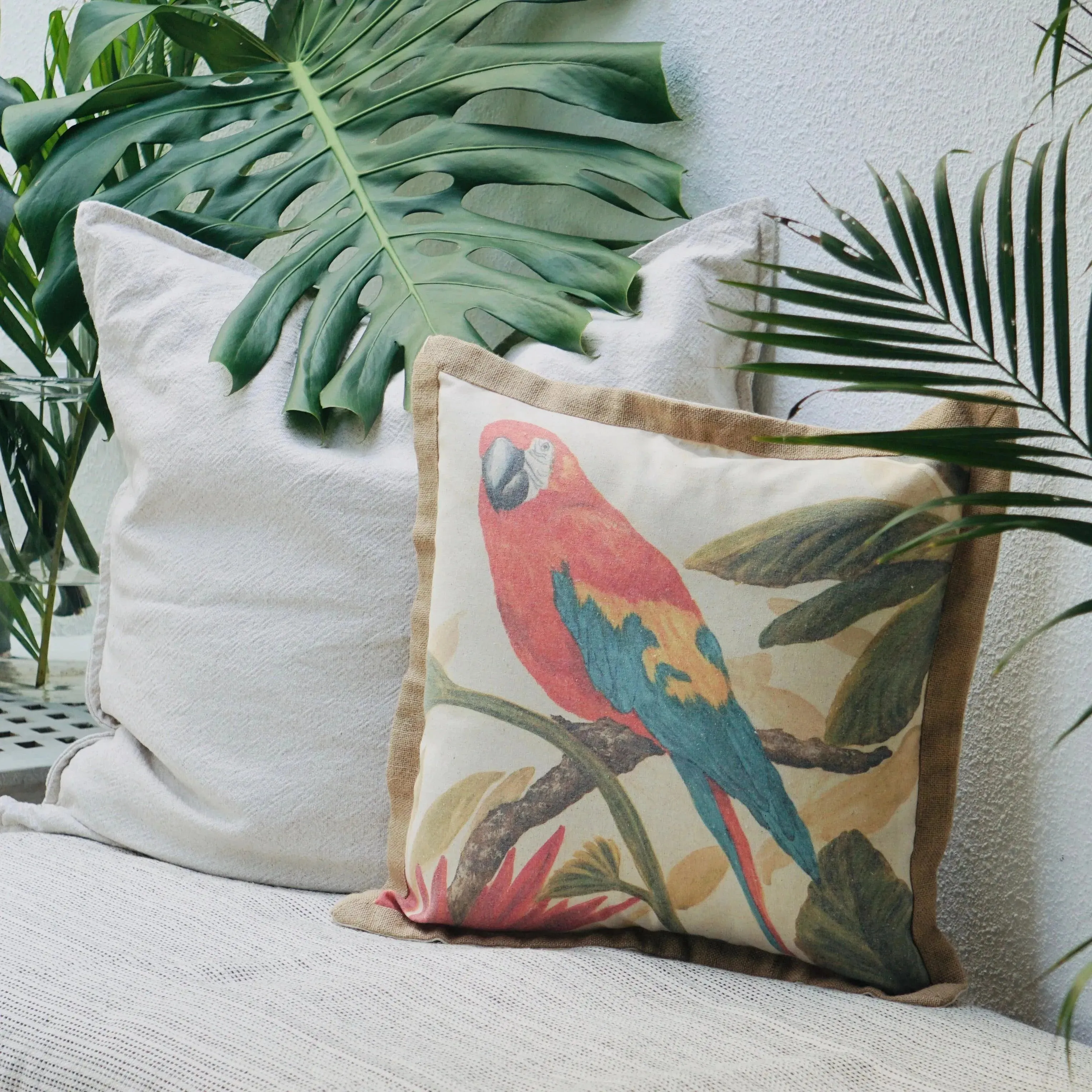 Parrot Cushion Cover