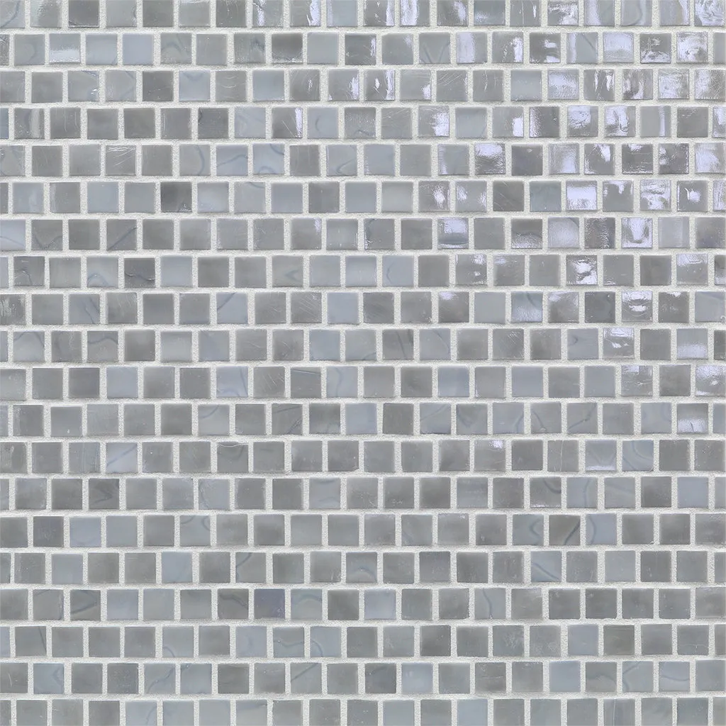 Pebble Iridescent, 5/8" x 5/8" - Glass Tile