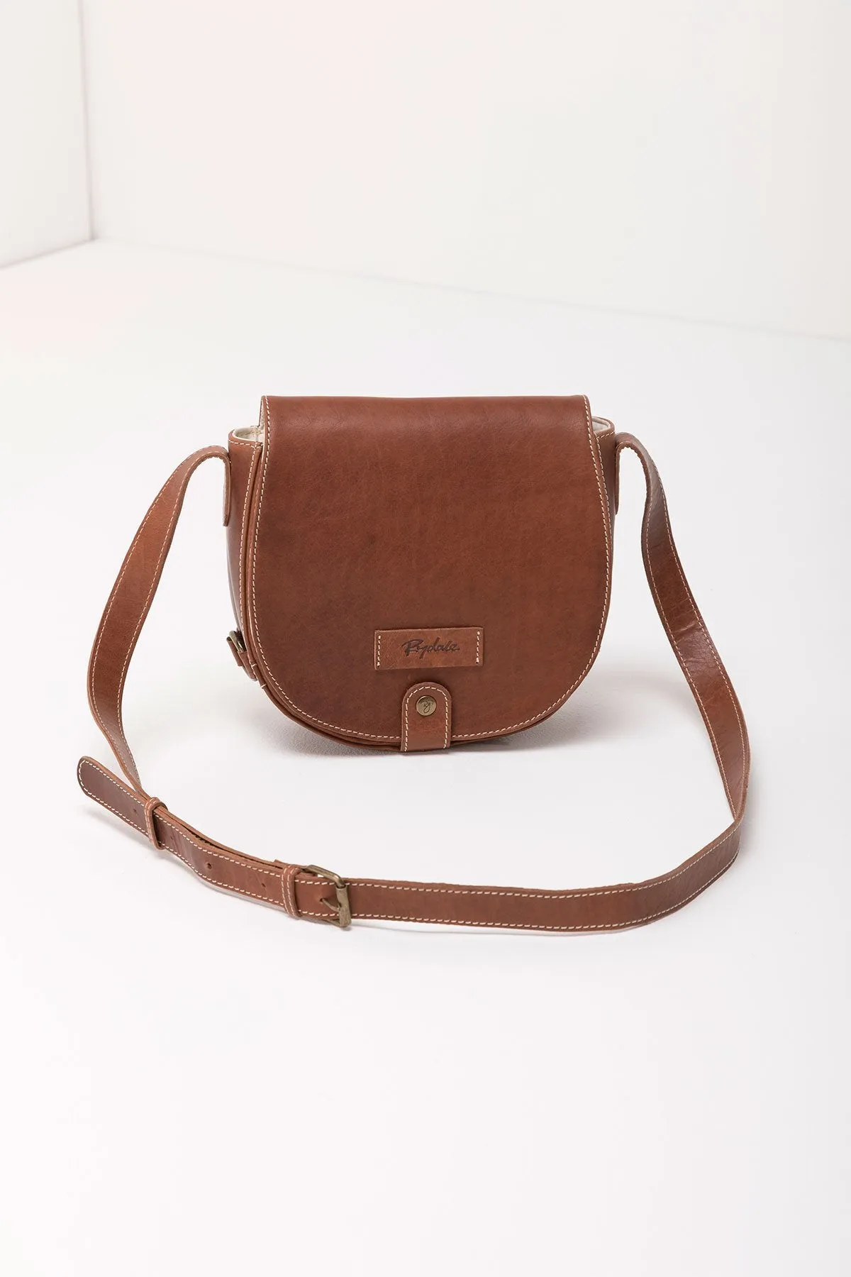 Pippa Leather Saddle Bag