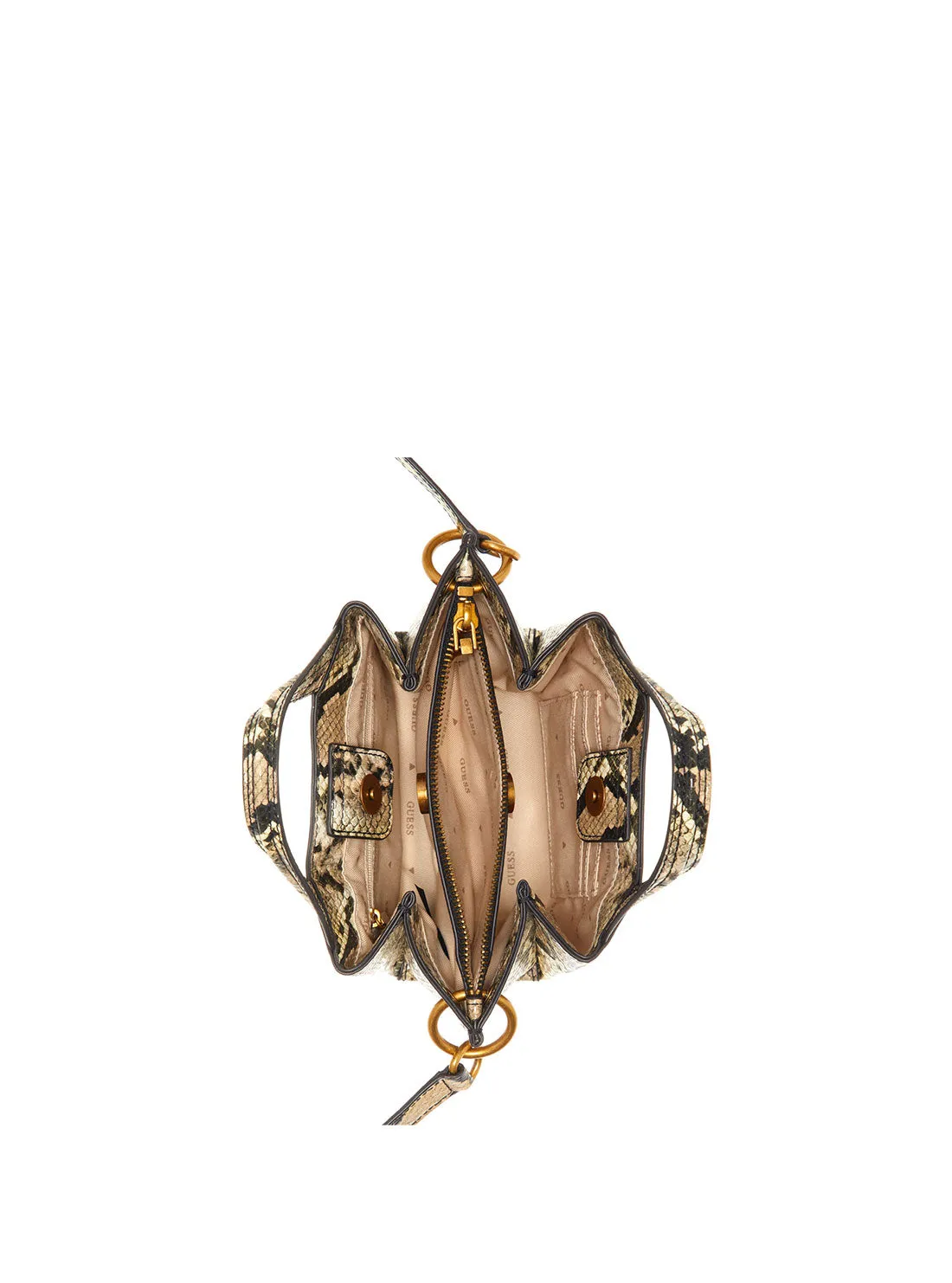 Python Zed Mini Girlfriend Crossbody Bag