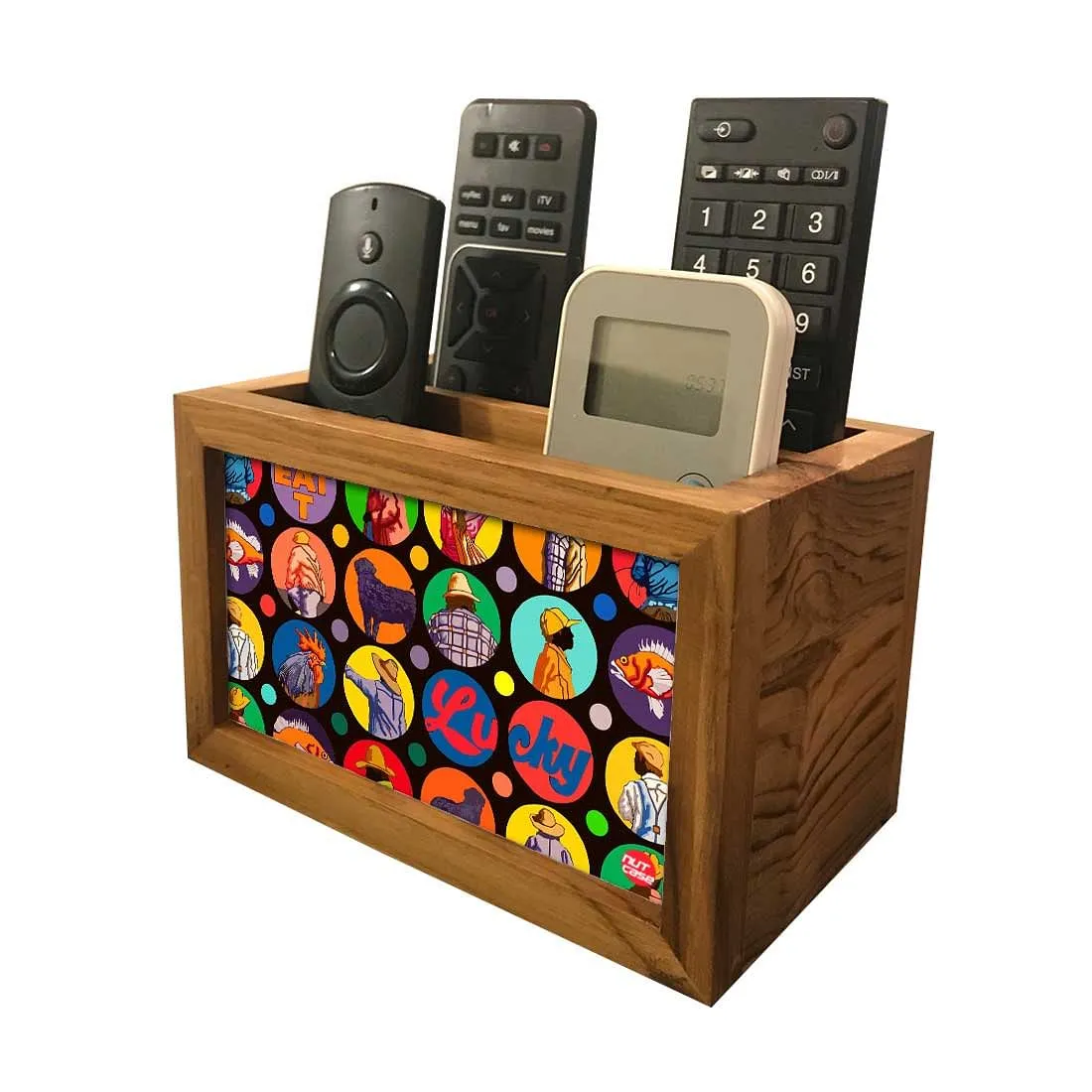 Remote Control Stand Holder Organizer For TV / AC Remotes -  Lucky