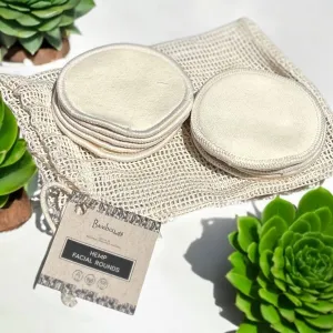 Reusable Hemp Facial Rounds (10 Pack)