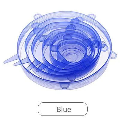 Reusable Silicone Lids - Set of 6 or 12
