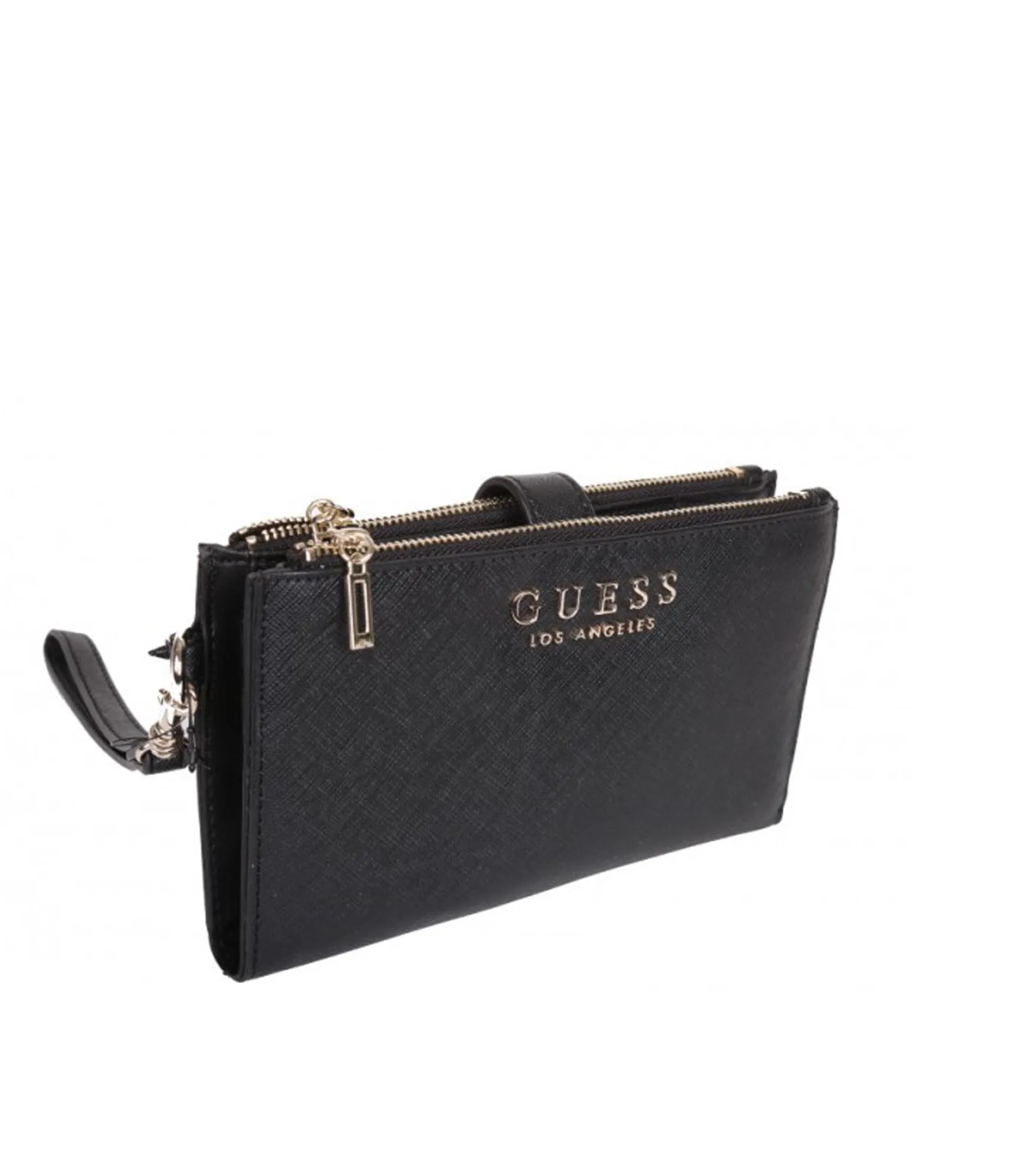 Robyn Slg Double Zip Organizer - Black