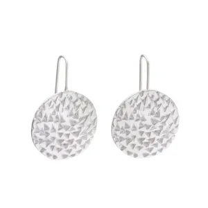 Round Texture Earrings