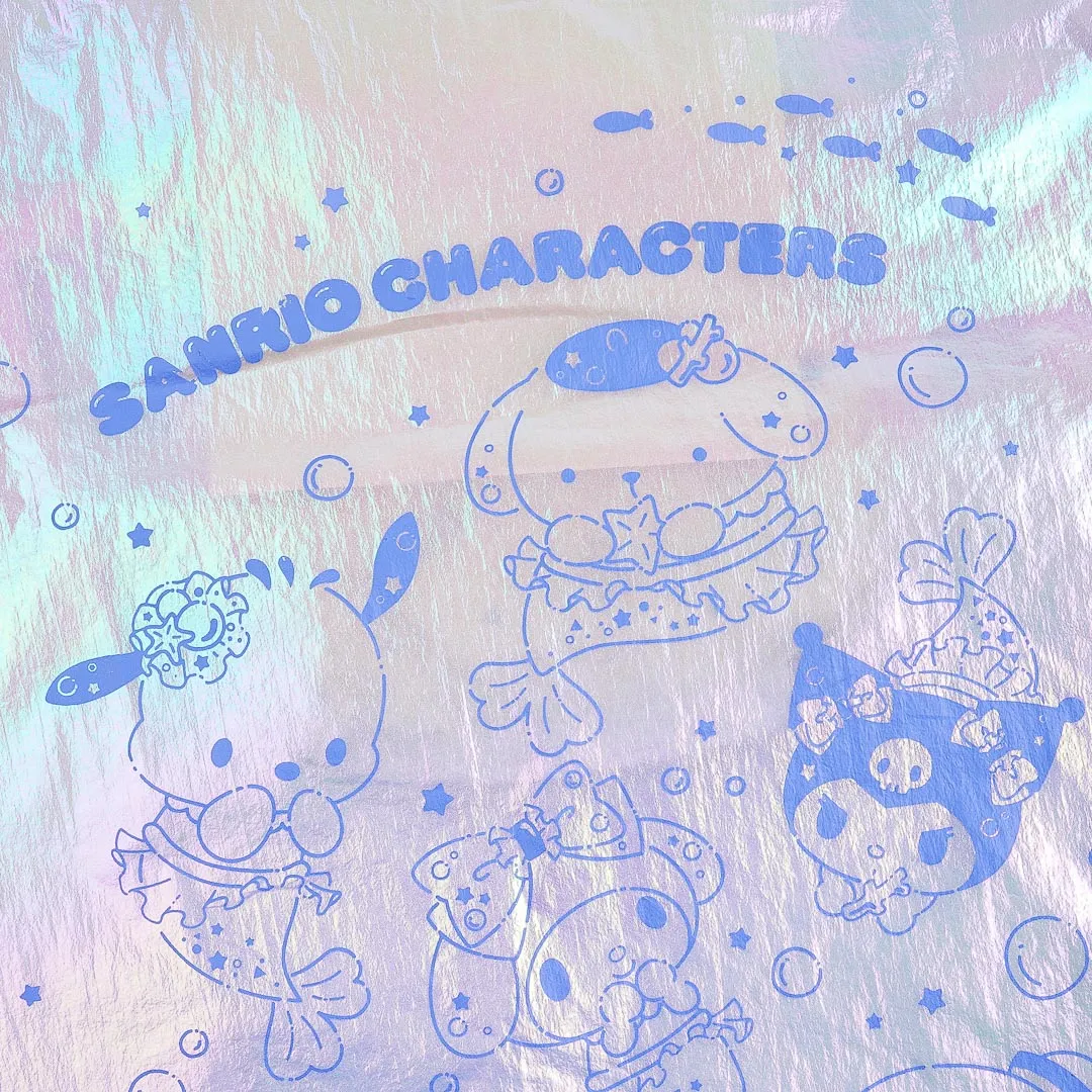 Sanrio Characters Mermaid Shiny Eco Bag