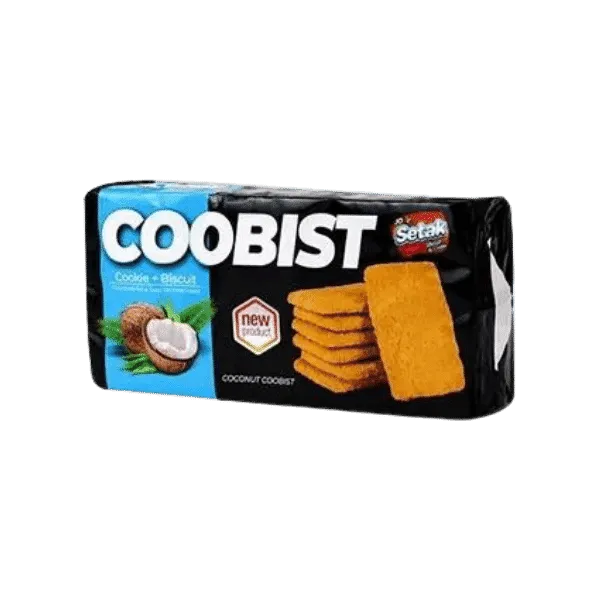 SETAK COOBIST COCONUT BISCUIT 225G
