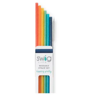 Sipping Pretty Reusable Straw Set