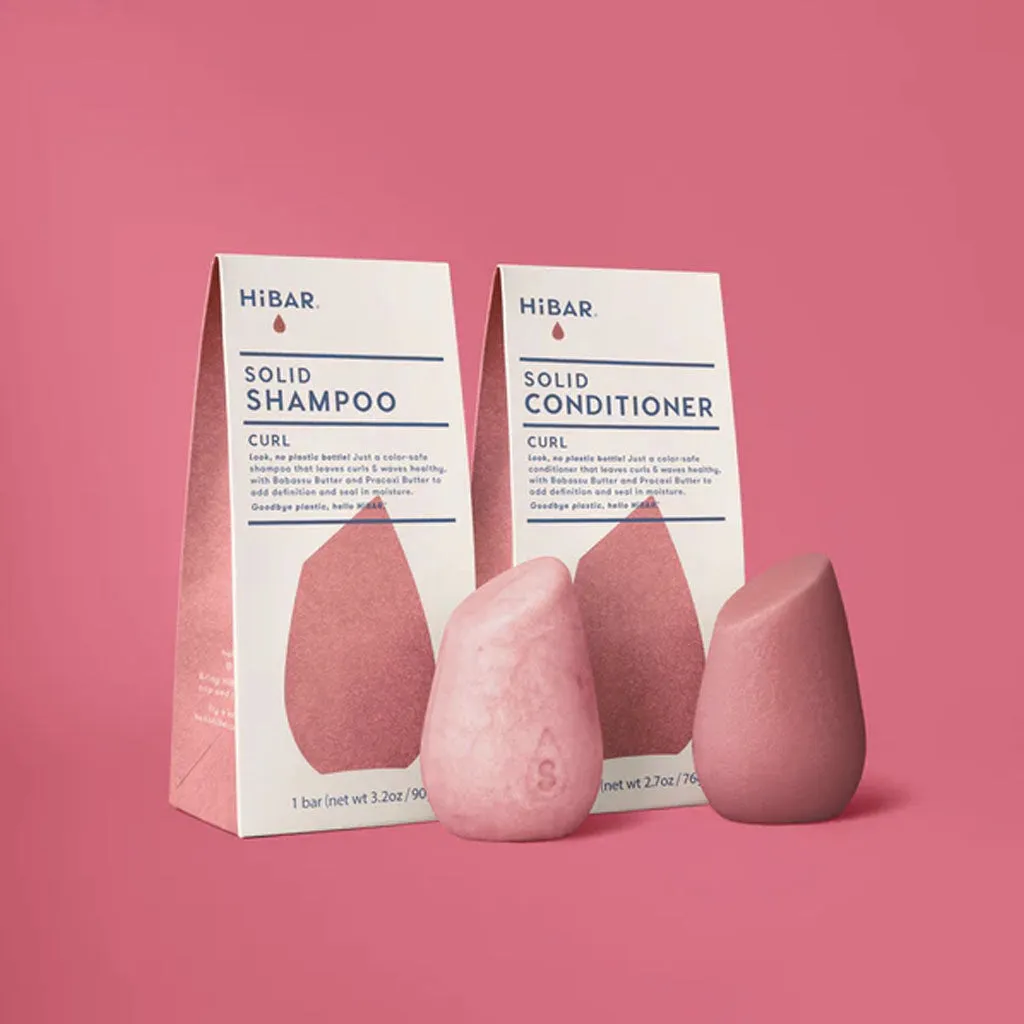 Solid Shampoo & Conditioner - Curl