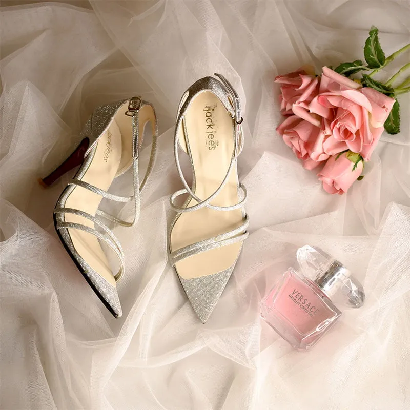 Sparkle Heels Silver